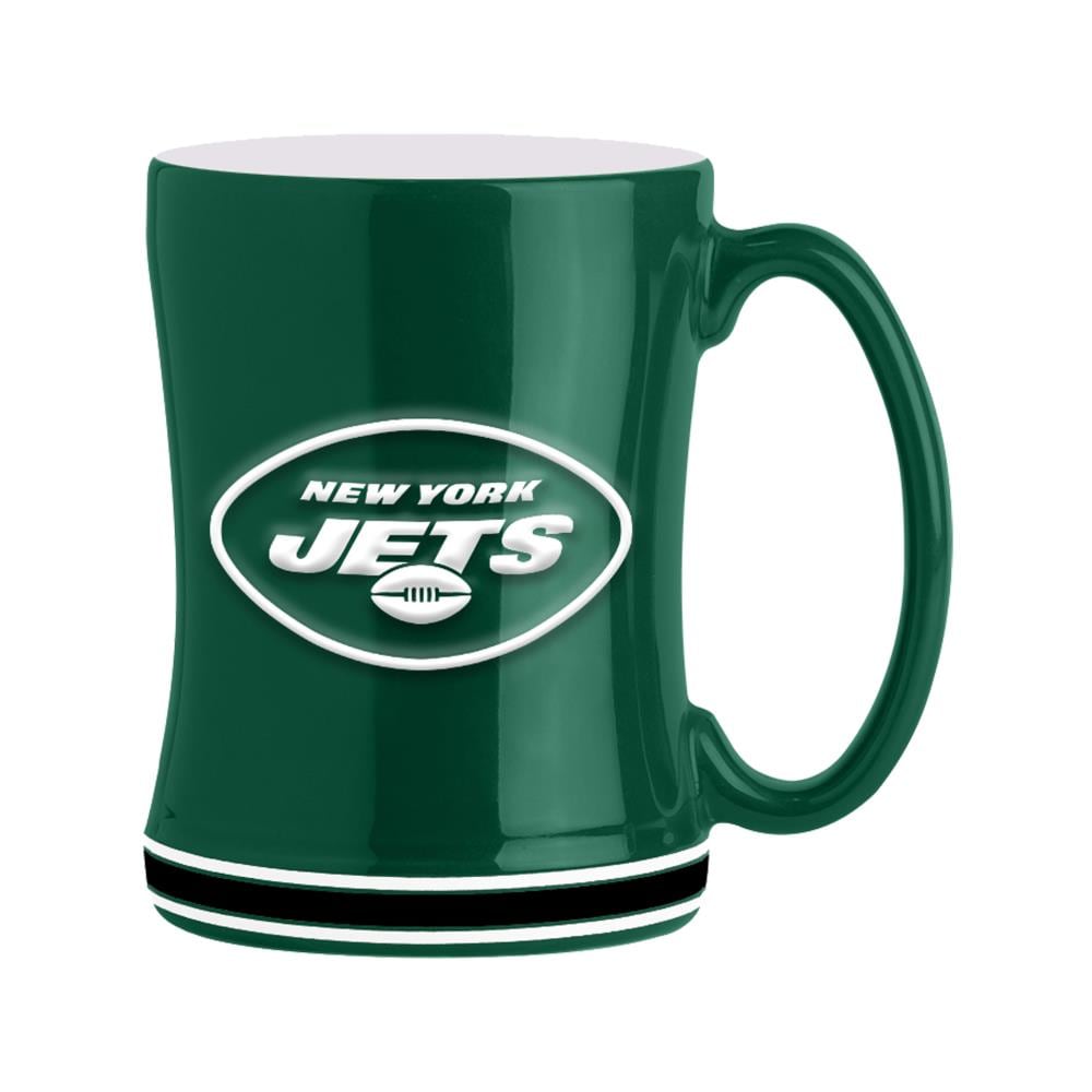 Boelter Brands New York Jets 14-fl oz Ceramic Mug Set of: 2 at