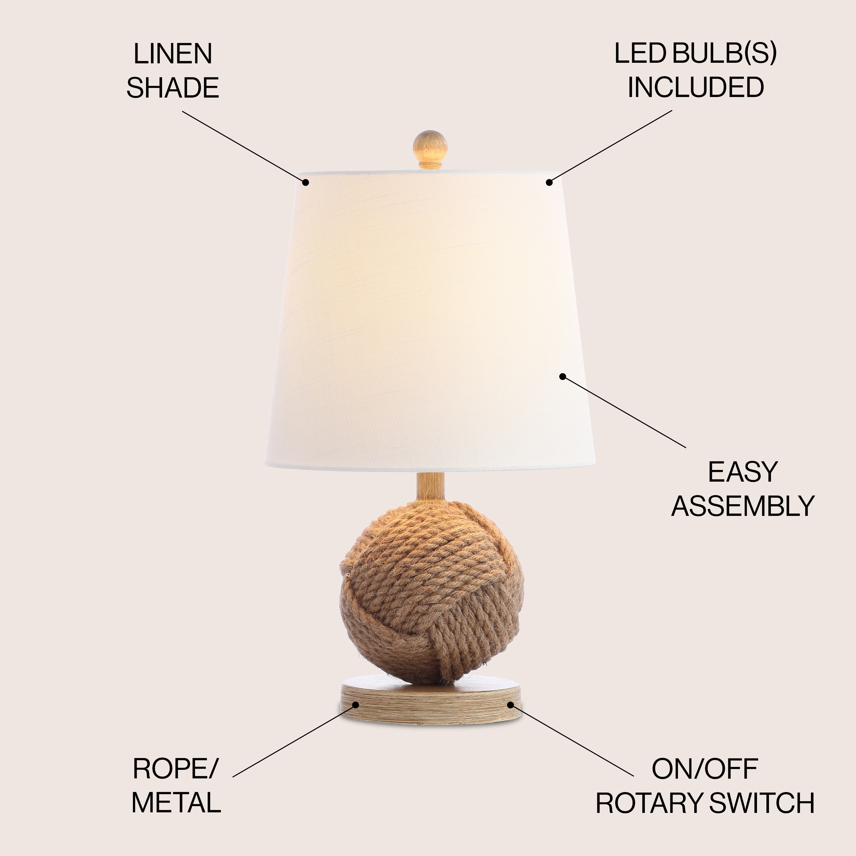 JONATHAN  Y JYL6500A Table-Lamps - View #3