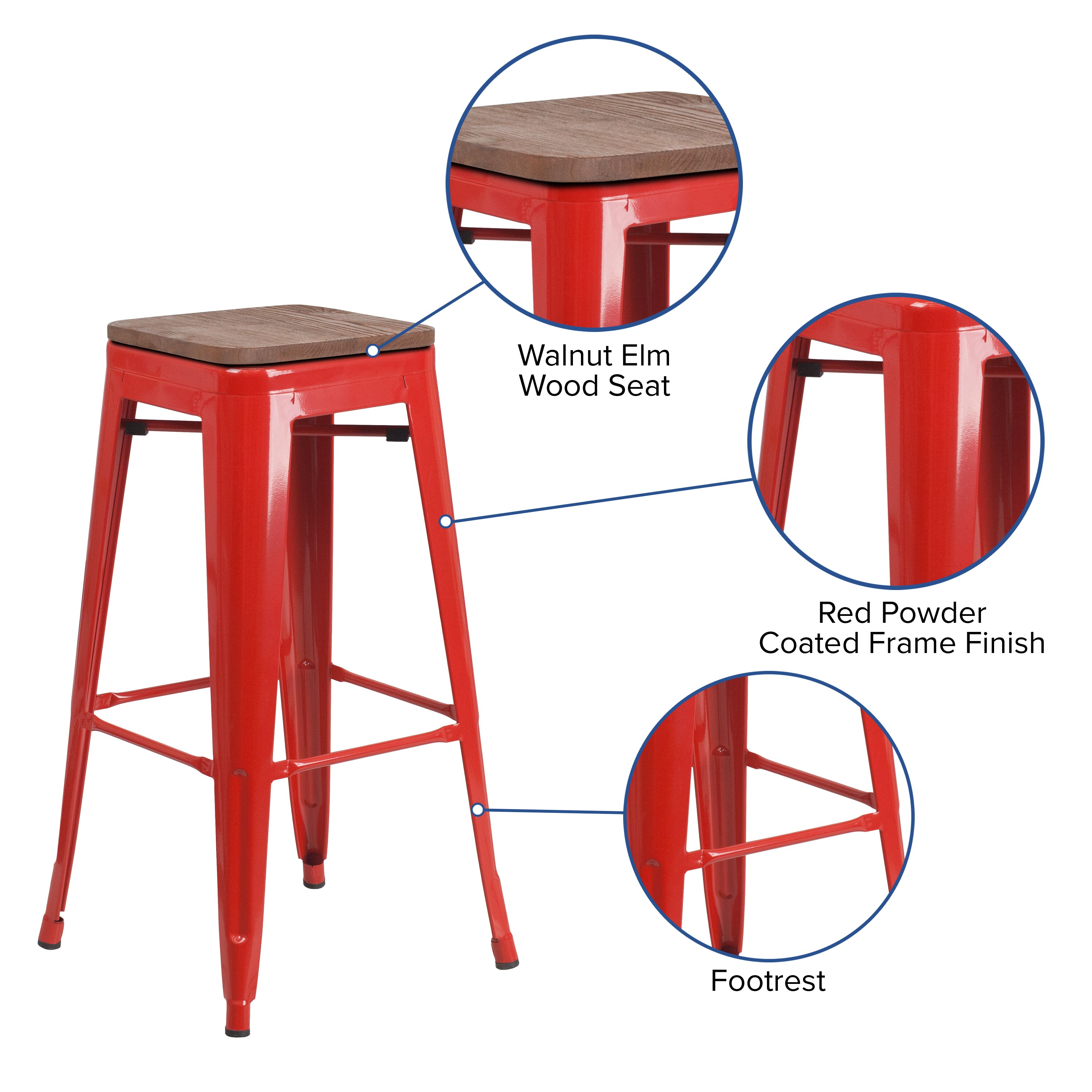 Flash Furniture 889142874157 stools - View #2