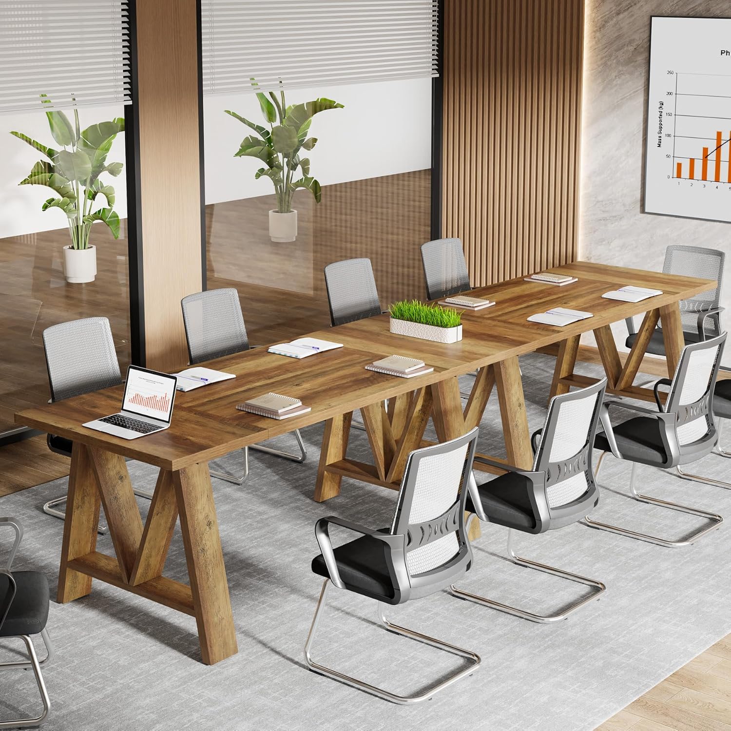 Tribesigns LWOYJL-1189YY Office-Tables - View #3