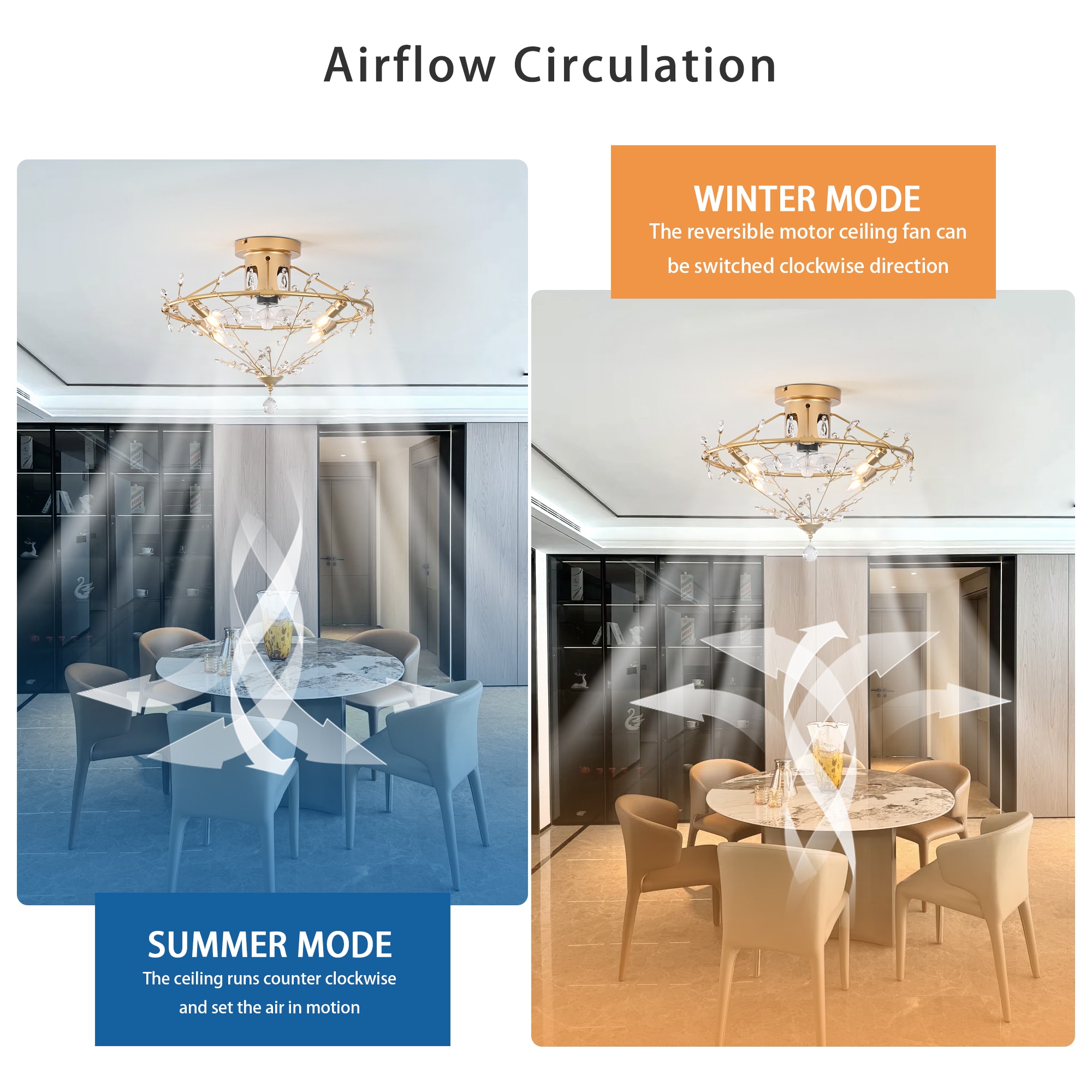 Siittoo JD1118-4G Ceiling-Fans - View #3