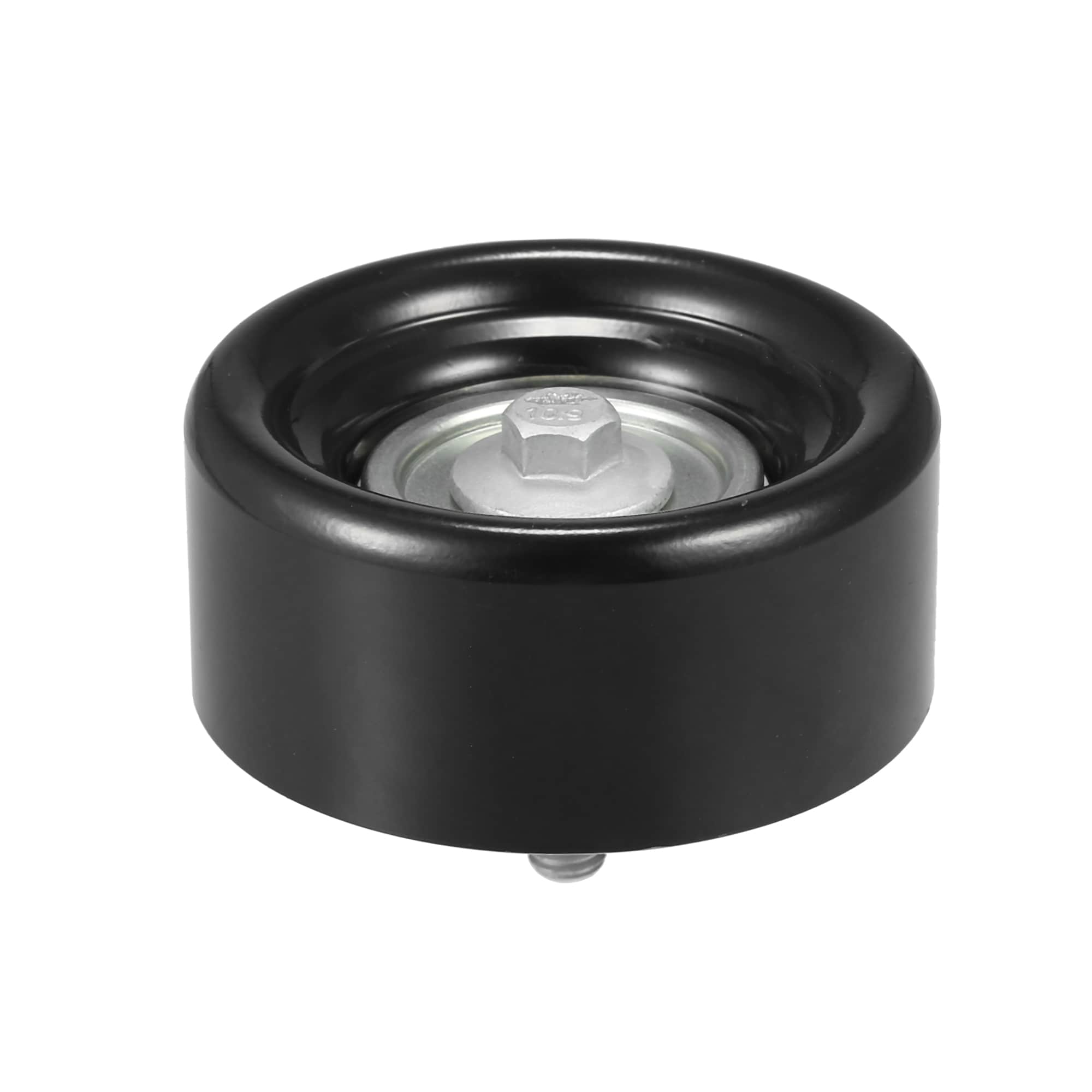 Unique Bargains Drive Belt Tensioner Assembly Accessory Idler Pulley No.12605492 for Chevrolet Silverado 2500 HD Gas 2020-2023 Black Metal #S26010600UX3216