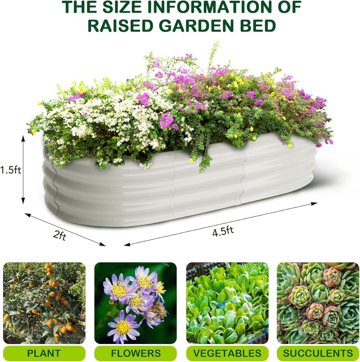 GAOMON CQC-Q2KPSU-YKS1 Raised-Garden-Beds - View #5