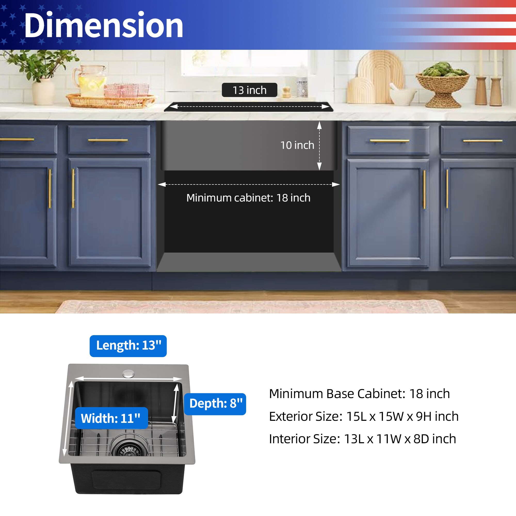 Rainlex RX-SS17-1515B Kitchen-Sinks - View #9