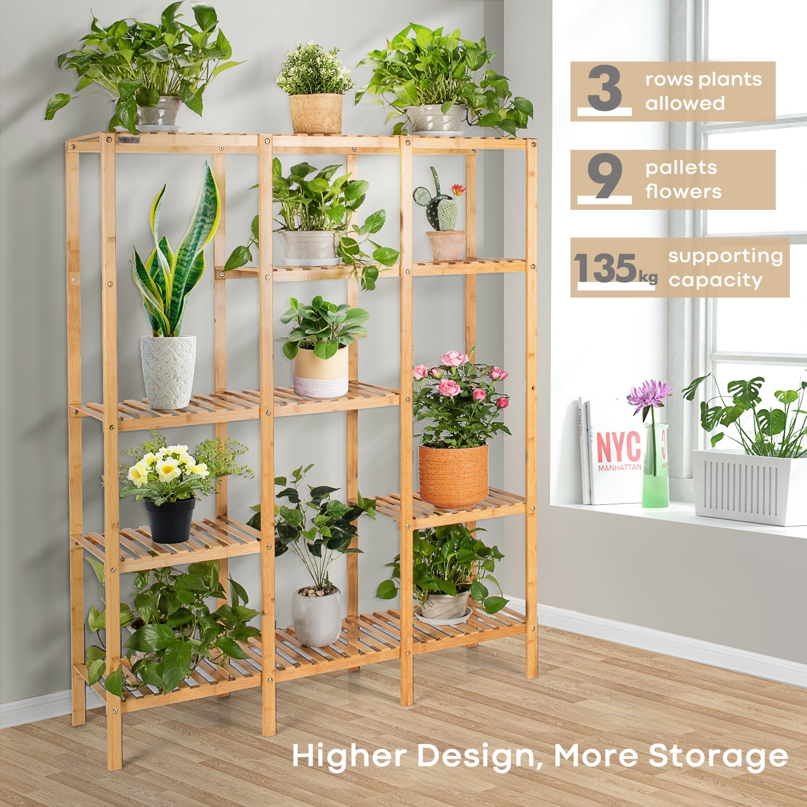 Poinic CWGT10005 Plant-Stand - View #3