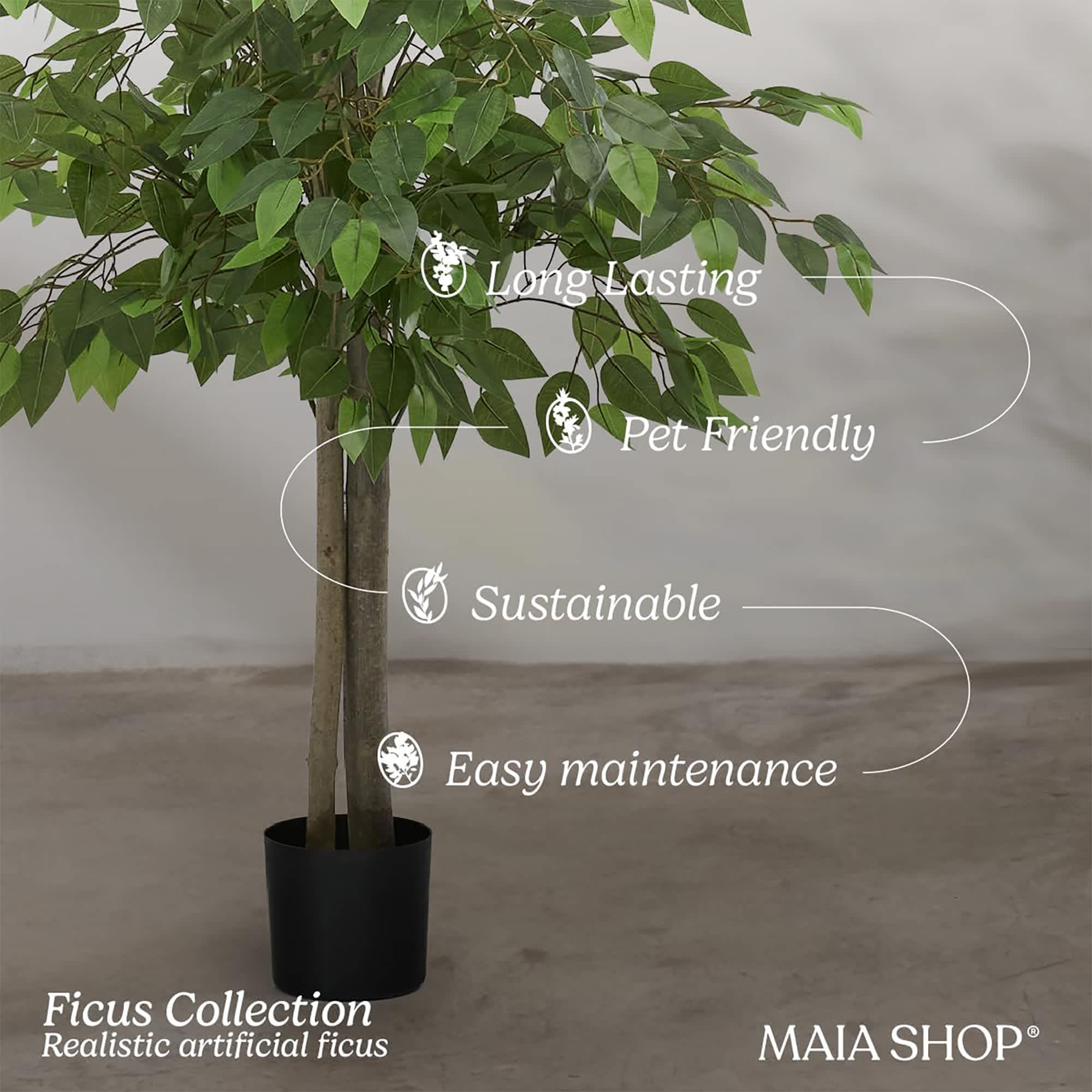 MAIA SHOP 401558 Artificial-Plants-Trees - View #4