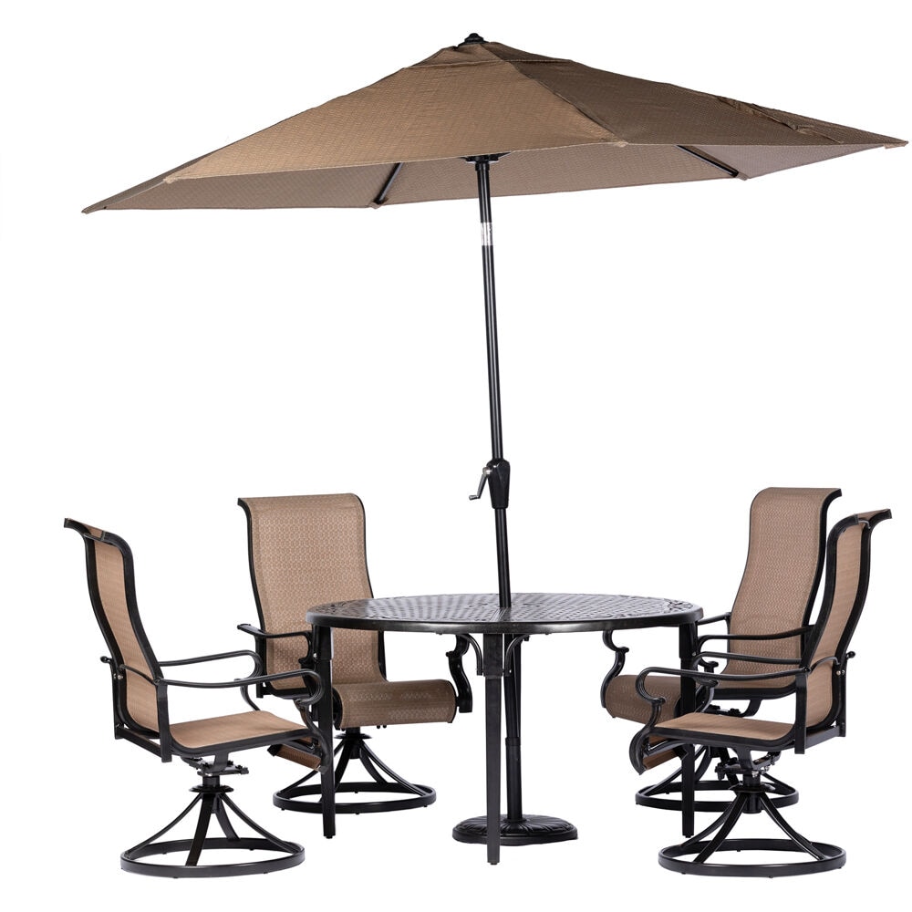 Hanover BRIGDN5PCSWRD-SU Patio-Dining-Sets - View #2