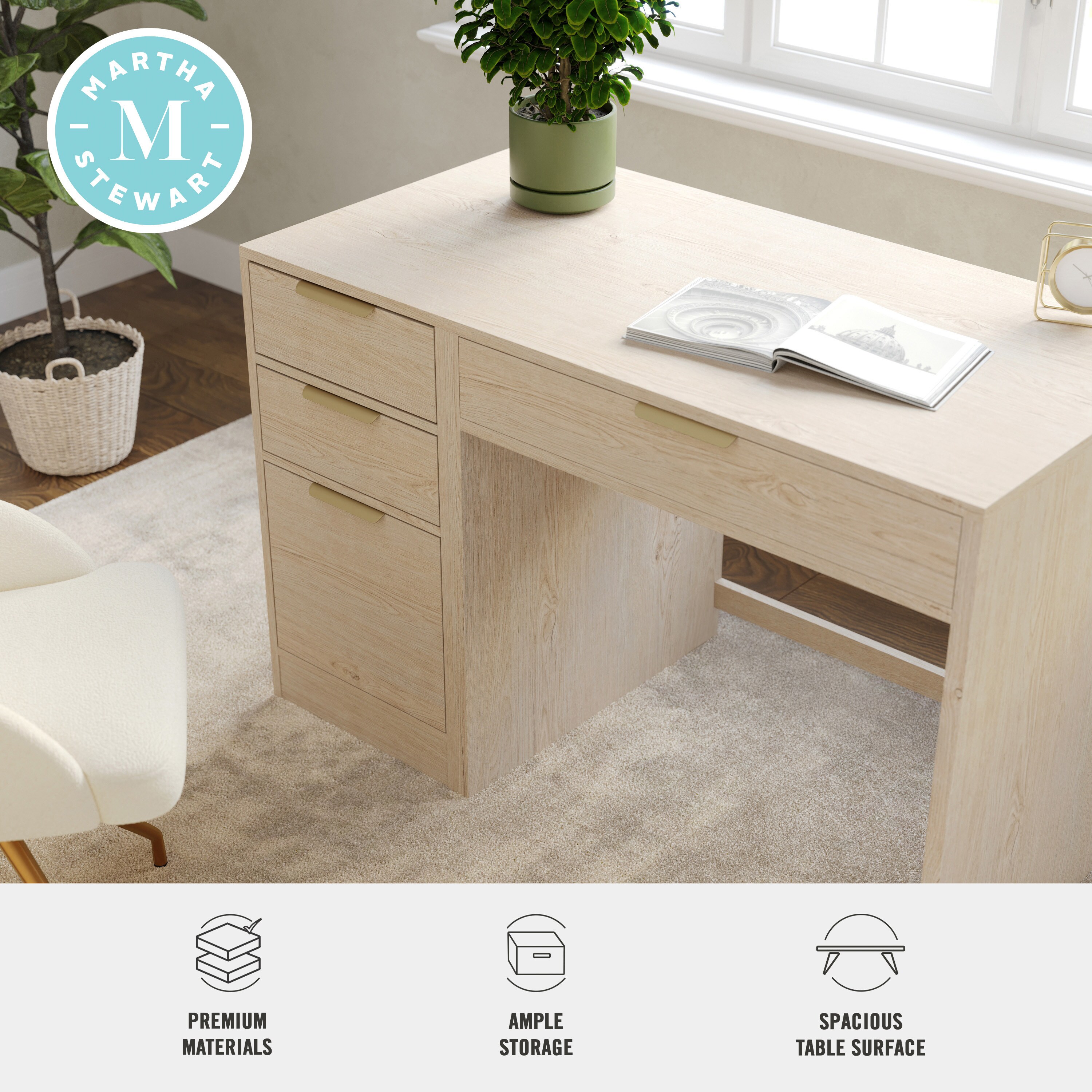 Martha Stewart 196861192678 Home-Office-Furniture-Sets - View #4