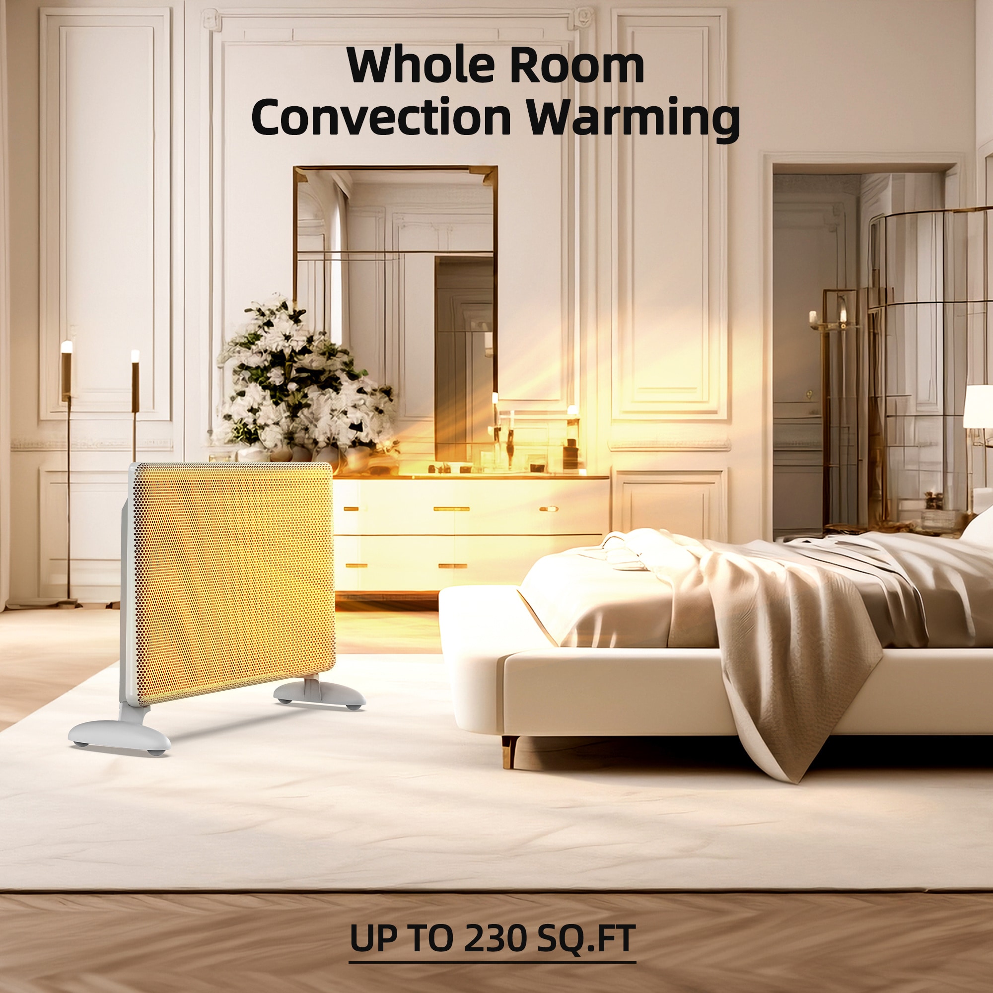 EdenDirect NCA2-4.3-WHITE Portable-Electric-Heat - View #5