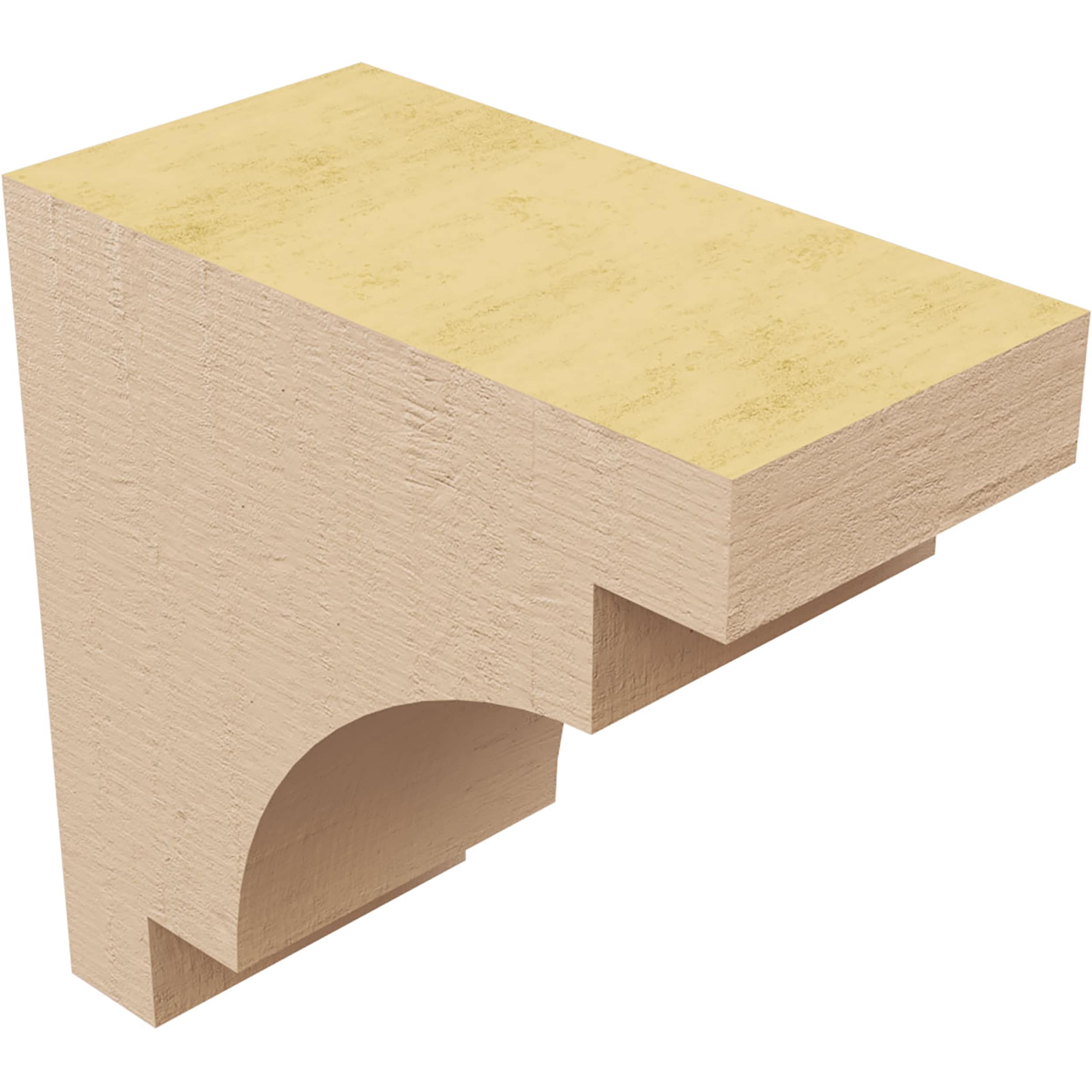 Ekena Millwork CORU02X04X04MEDRCPR corbels - View #5