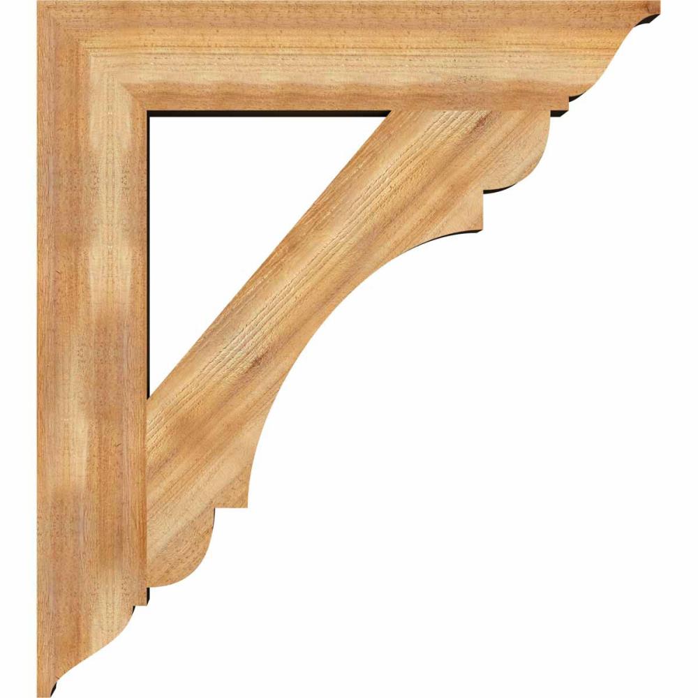 Ekena Millwork BKT06X28X40OLY01RWR Exterior-Brackets-Braces - View #3