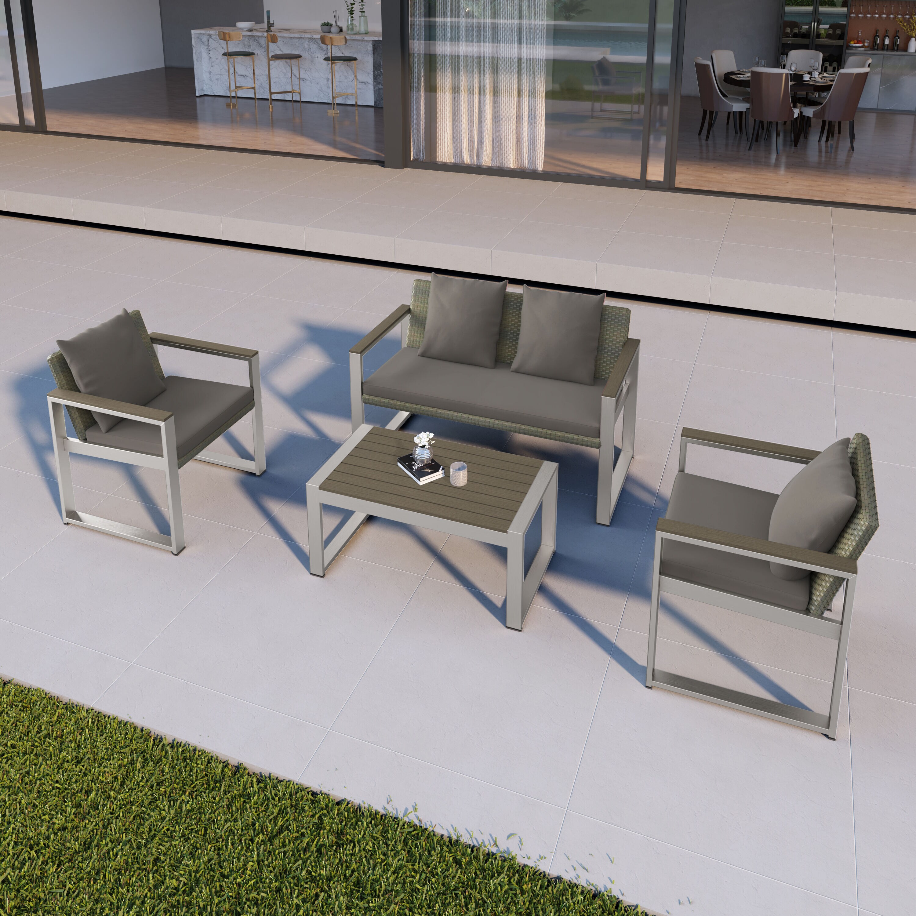 Forclover CGA-S00021 Patio-Conversation-Sets - View #2
