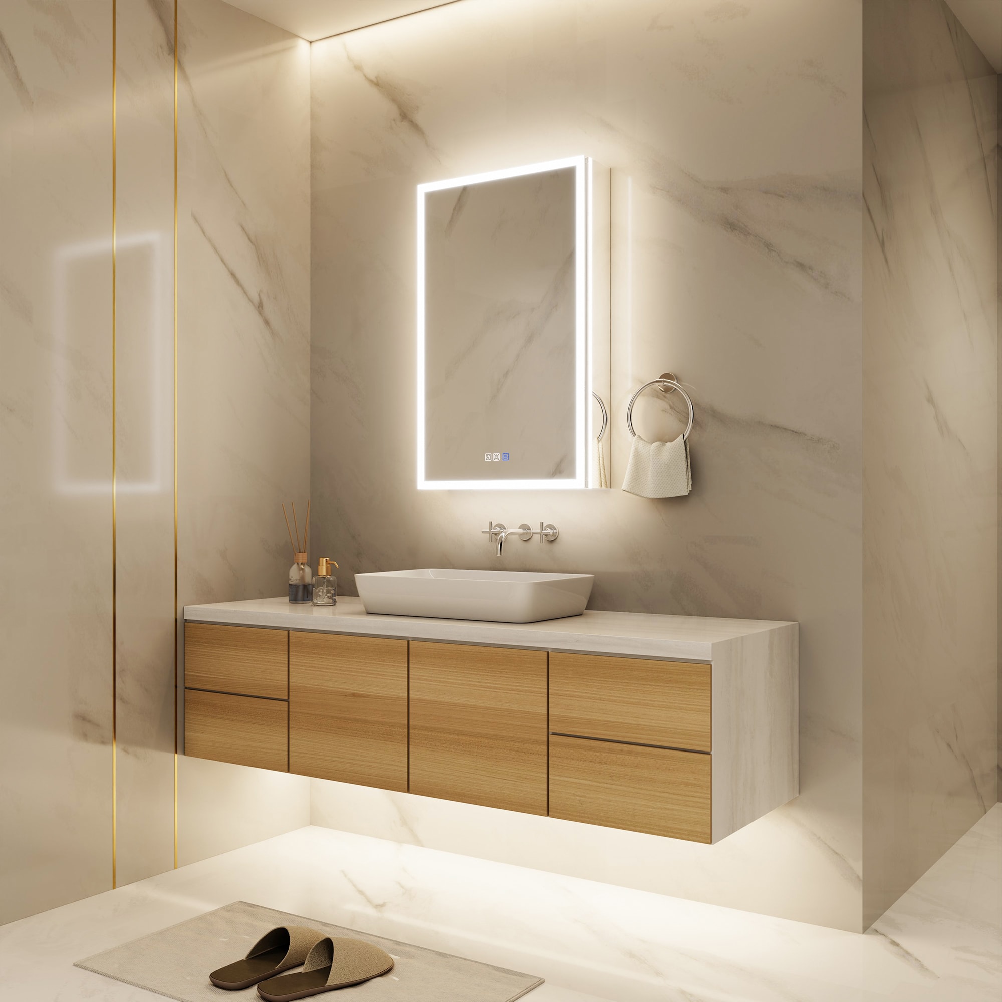 ExBrite MC2032V12LX Bathroom-Medicine-Cabinets - View #3
