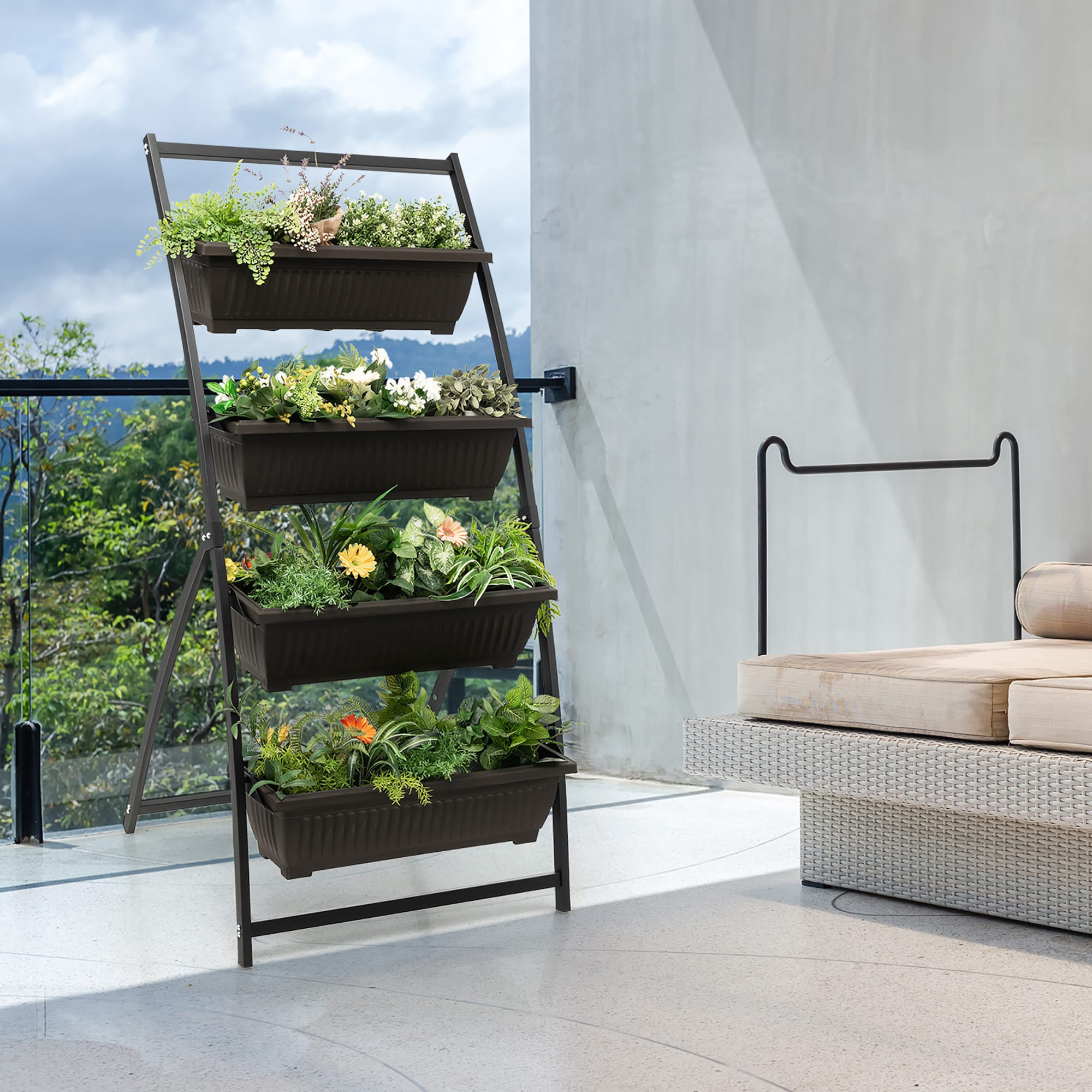 Costway LWS00603 Raised-Planter-Boxes - View #8