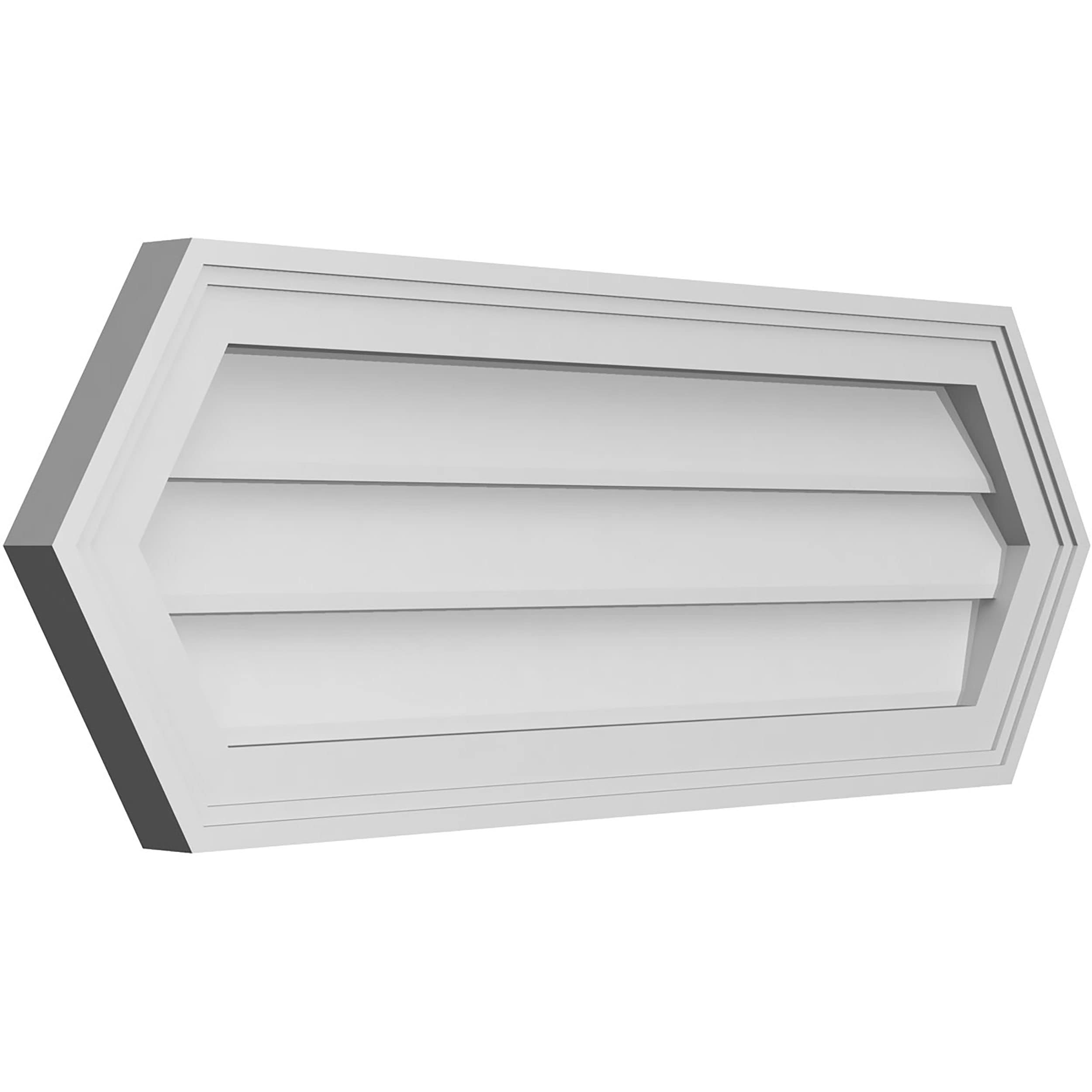 Ekena Millwork GVPHP34X1202SN Gable-Vents - View #2