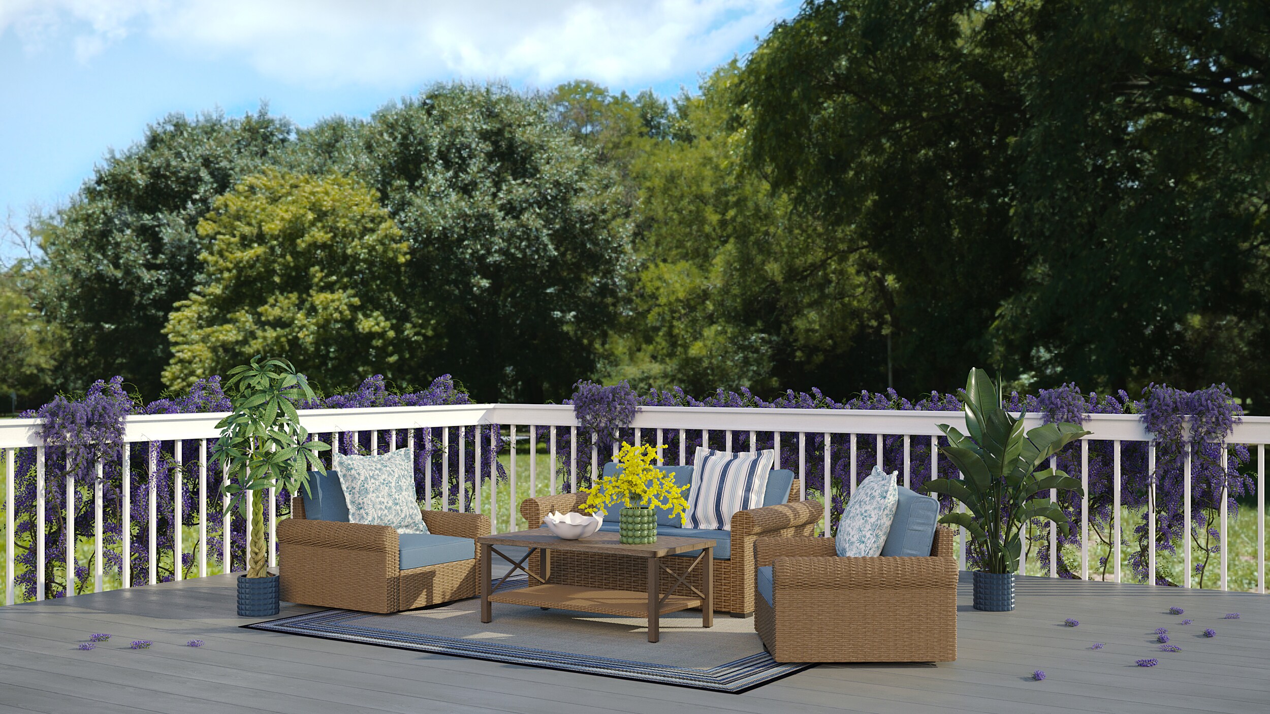 allen + roth 722.110-42-B Patio-Conversation-Sets - View #2