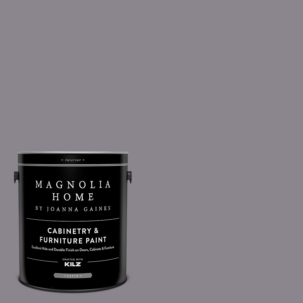 Magnolia Home MAG127-4141123  by Joanna Gaines Satin Pashmina Plum MAG127 Tintable Cabinet Furniture Paint Enamel ( 1-gallon )