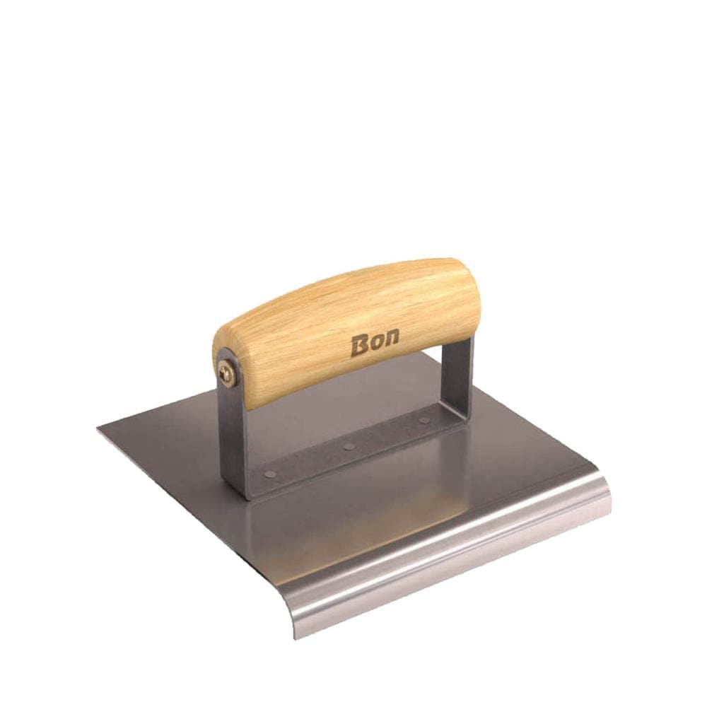 Bon Tool 12-444 6-in x 6-in Stainless steel Concrete Edger with 0.625-in Radius