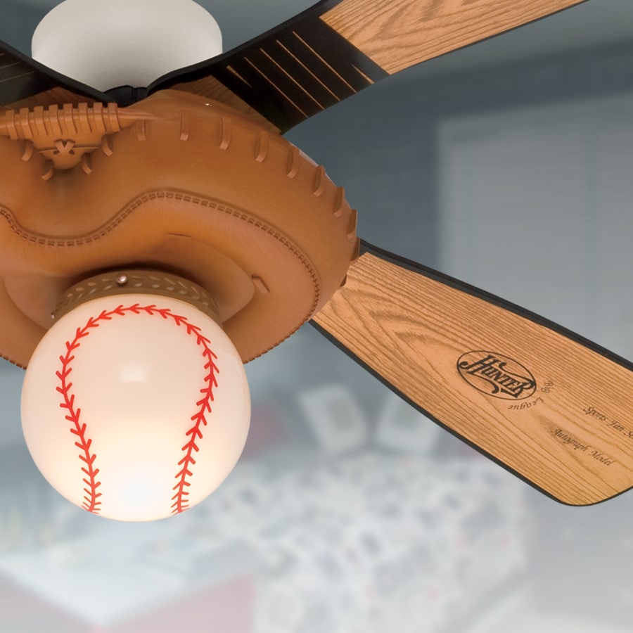 Hunter Baseball 44 In Ceiling Fan With