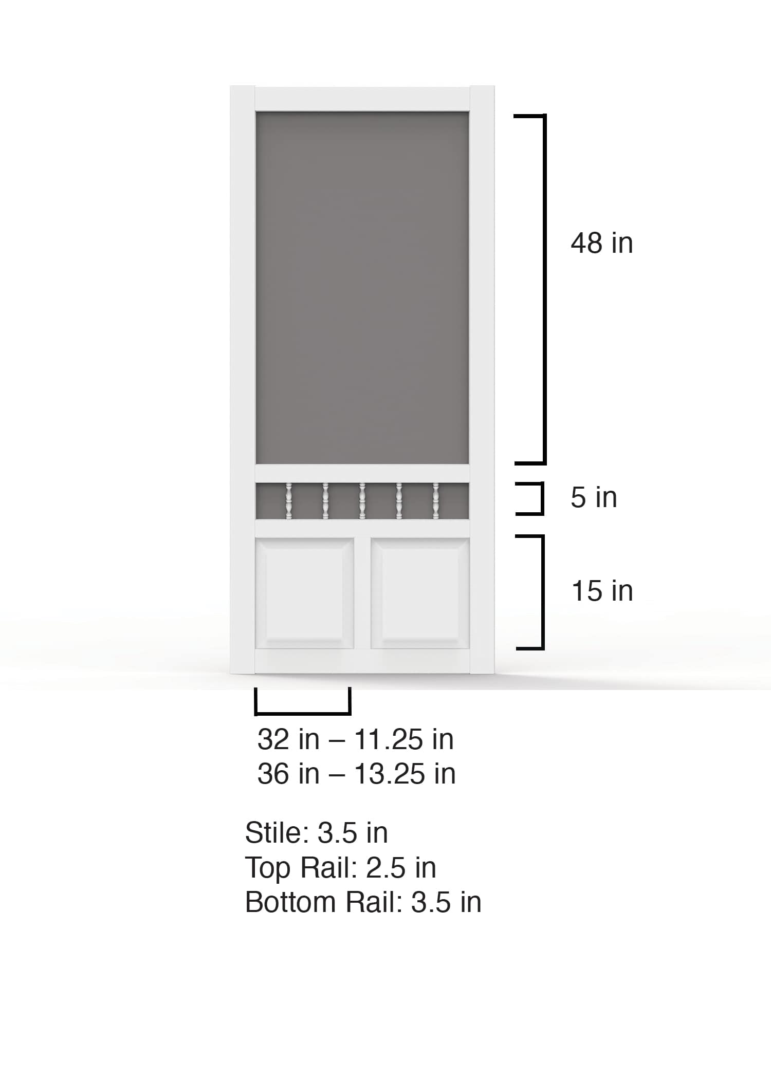 Screen Tight HET32 Screen-Doors - View #2