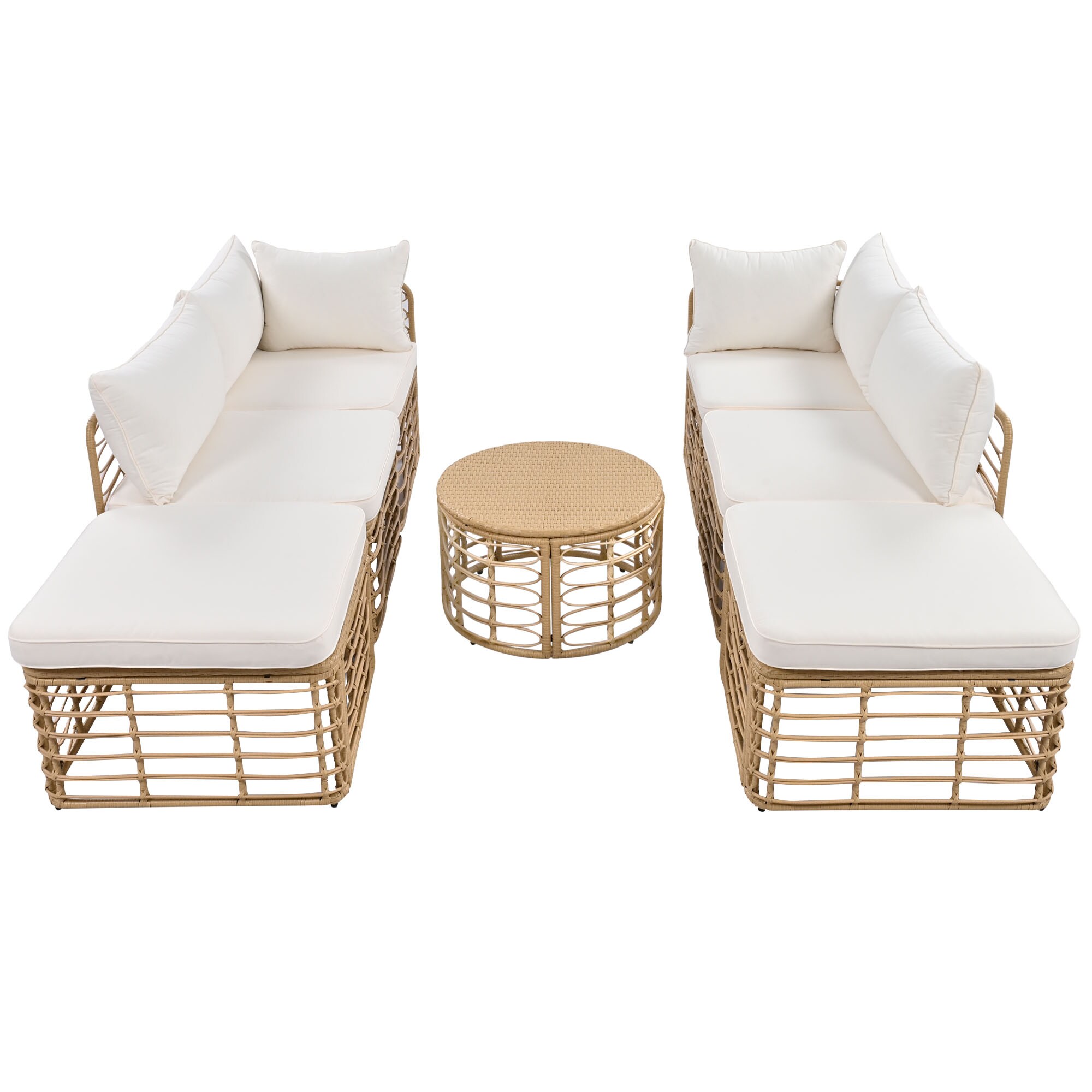 Nestfair HPGO1233A Patio-Sofas-Daybeds - View #3