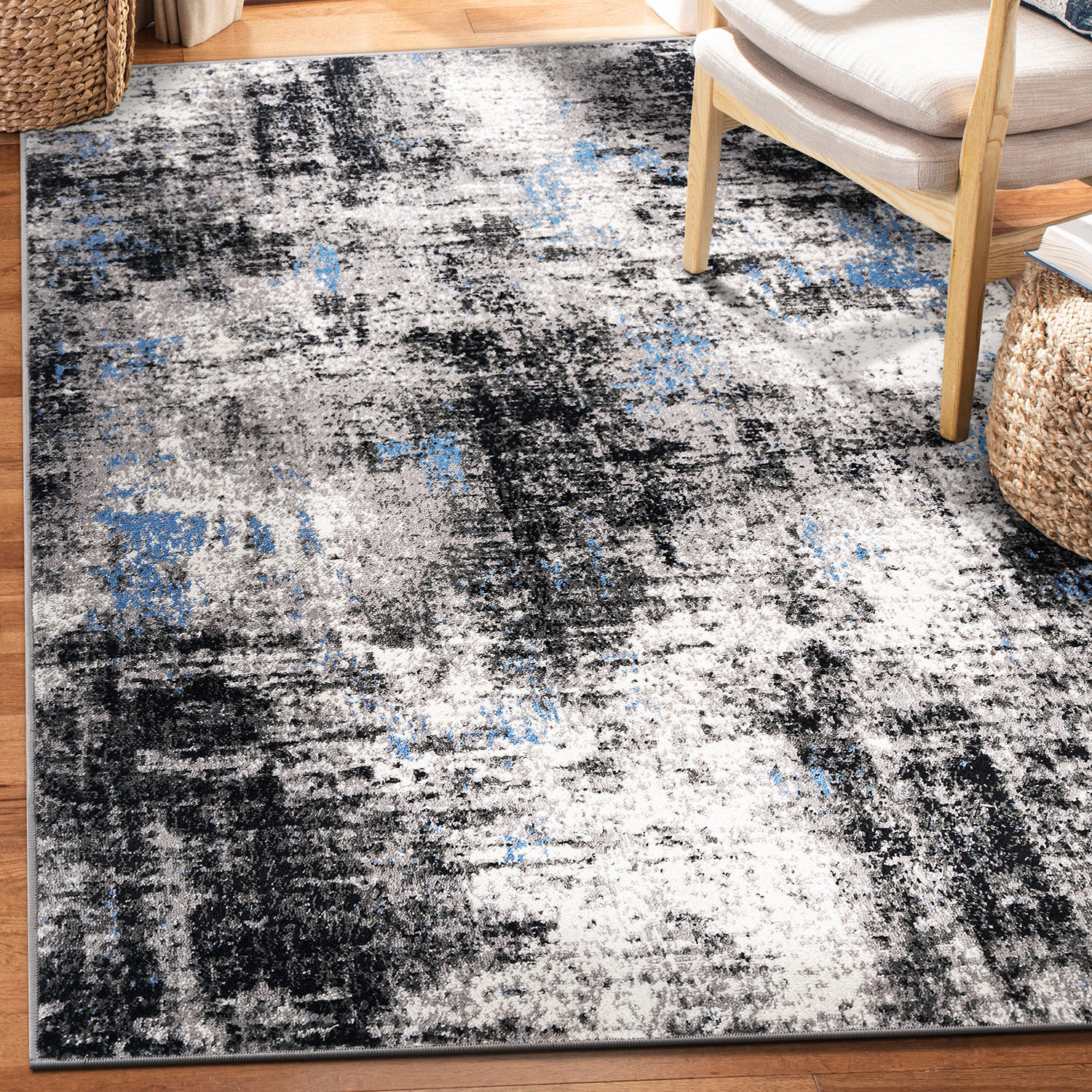 World Rug Gallery 977BLUE3X5 rugs - View #6