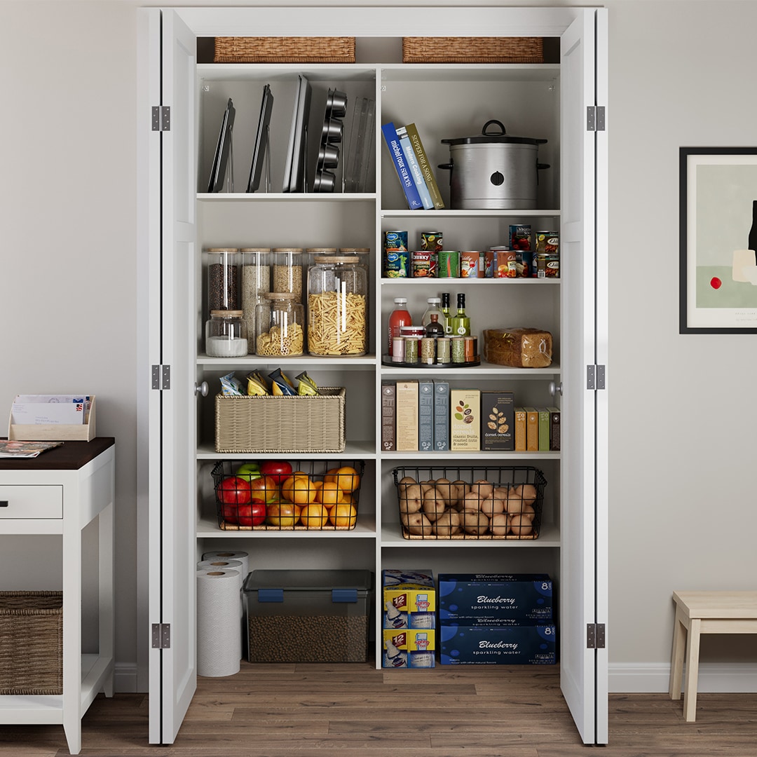 Lowes pantry deals storage