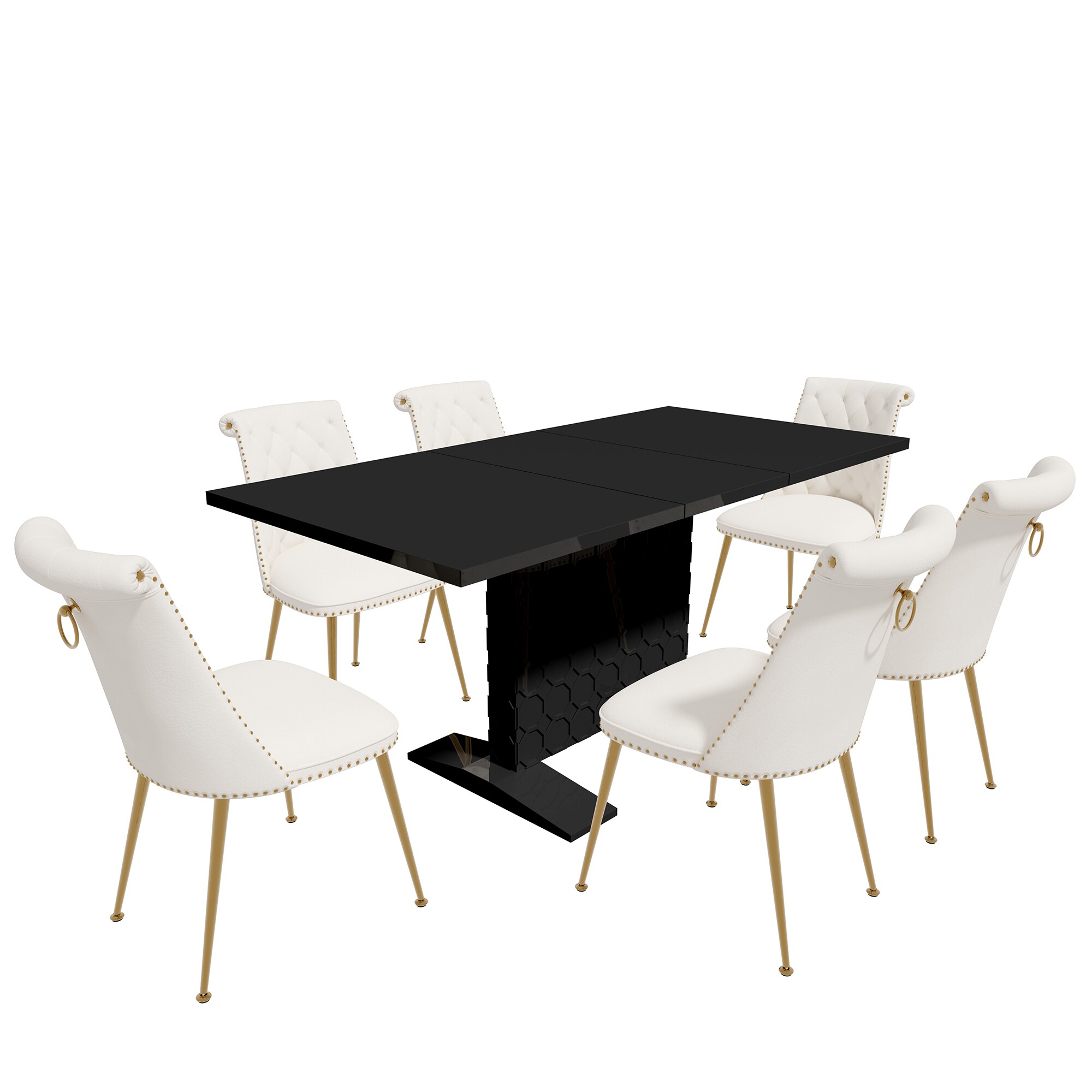Clihome CL-ST1-BK703BG Dining-Sets - View #2