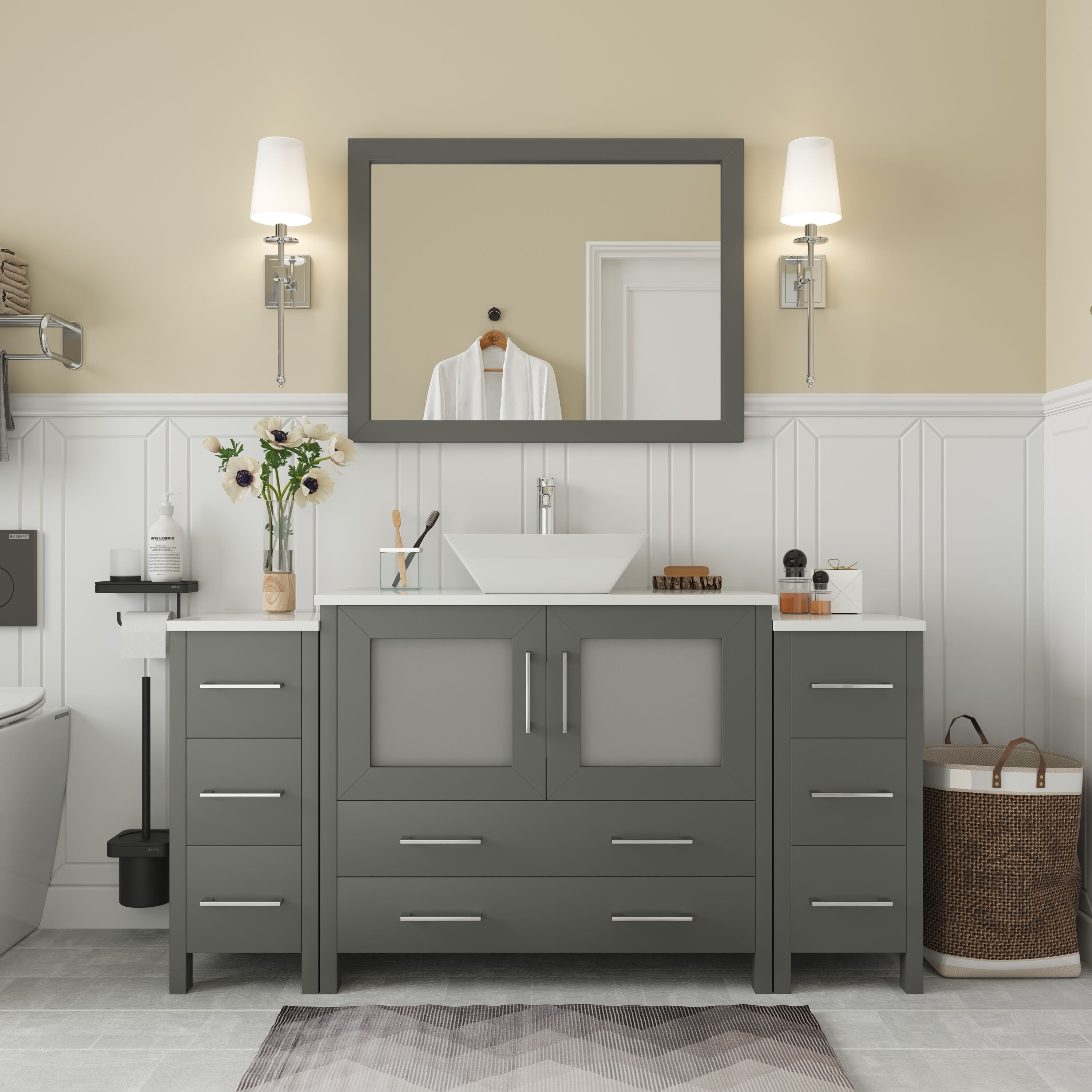 Vanity Art VA3136-60G Bath-Vanity-Combo - View #8