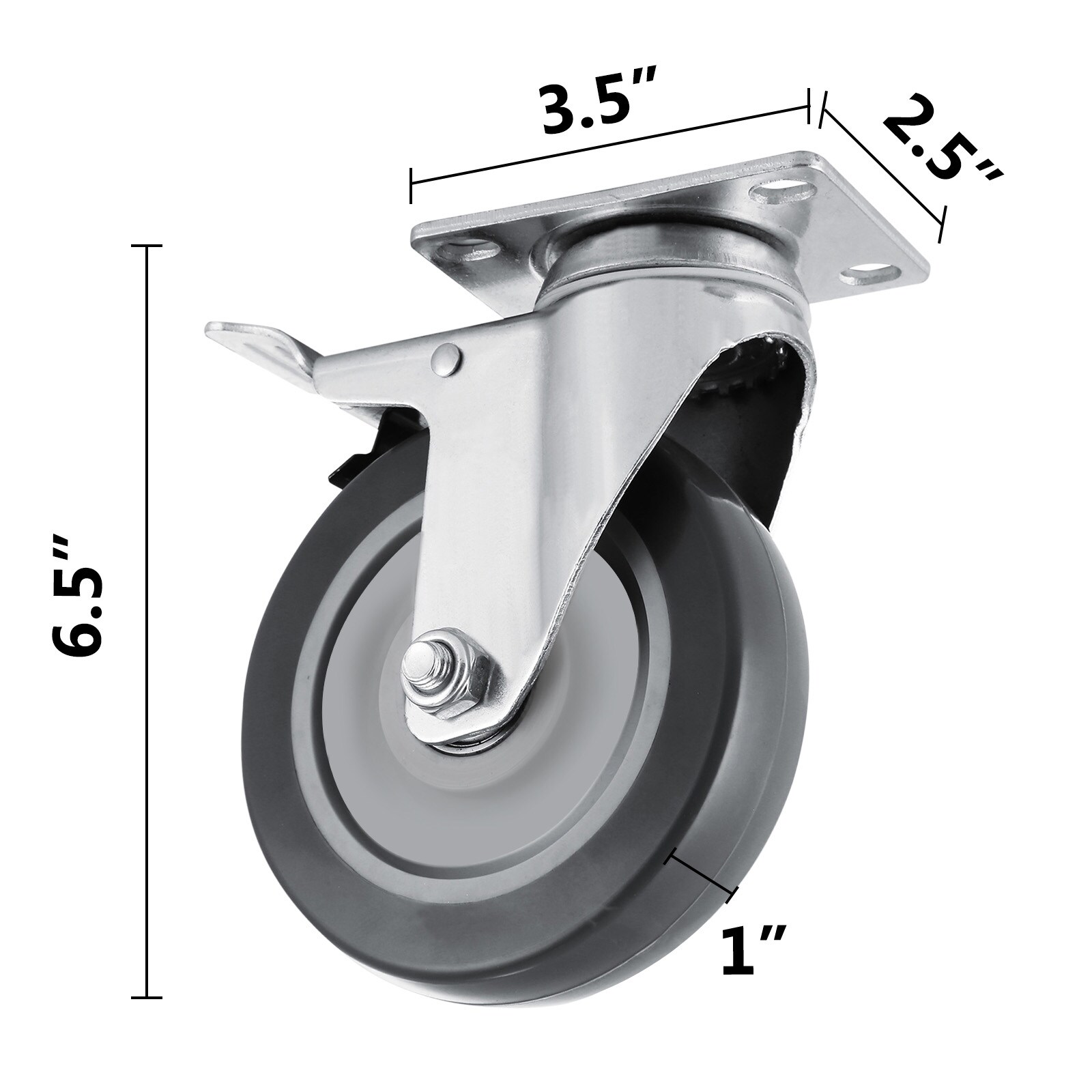 VEVOR 16PCS5CTX1-1JL001V0 casters - View #6