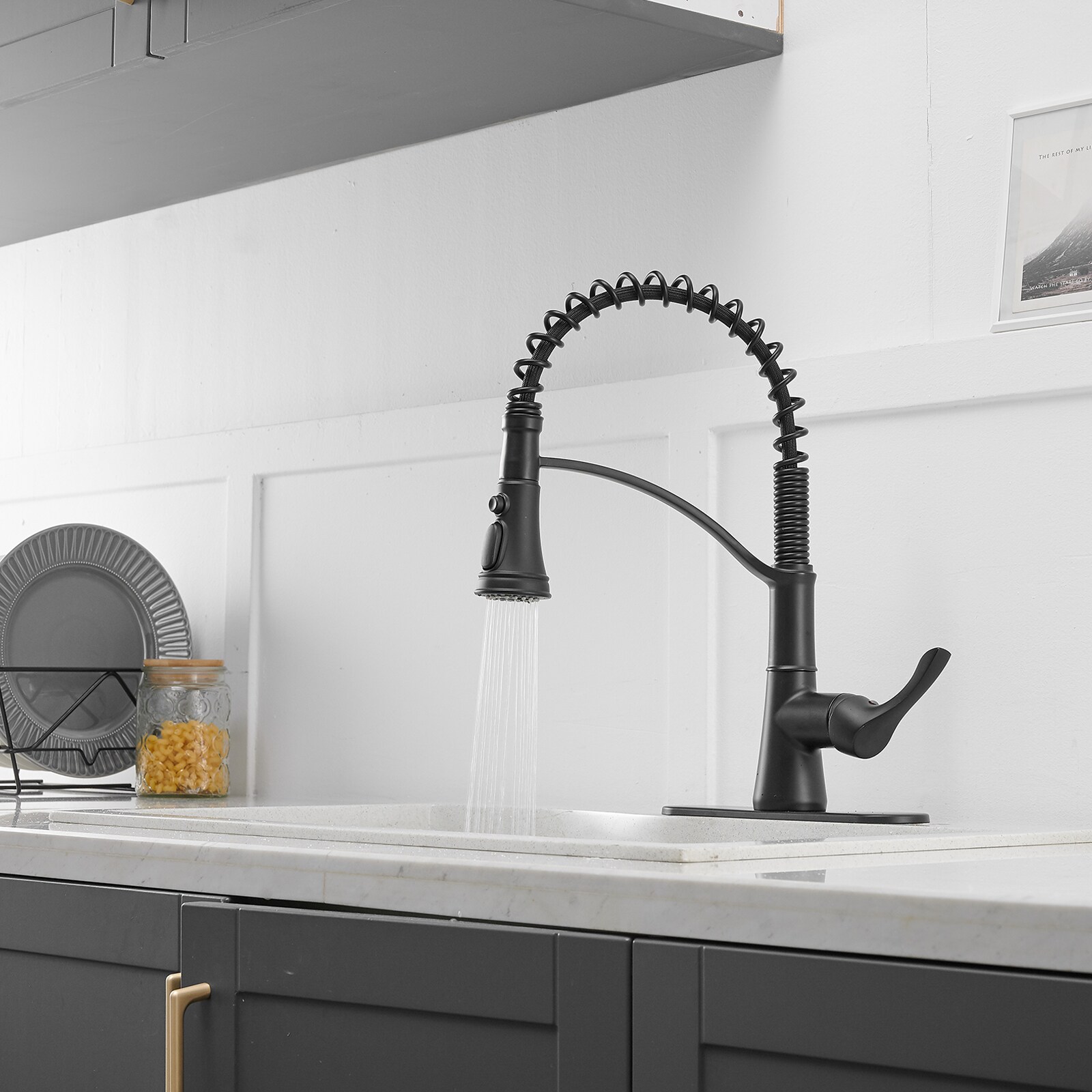 BWE A-94556-BLACK Kitchen-Faucets - View #3