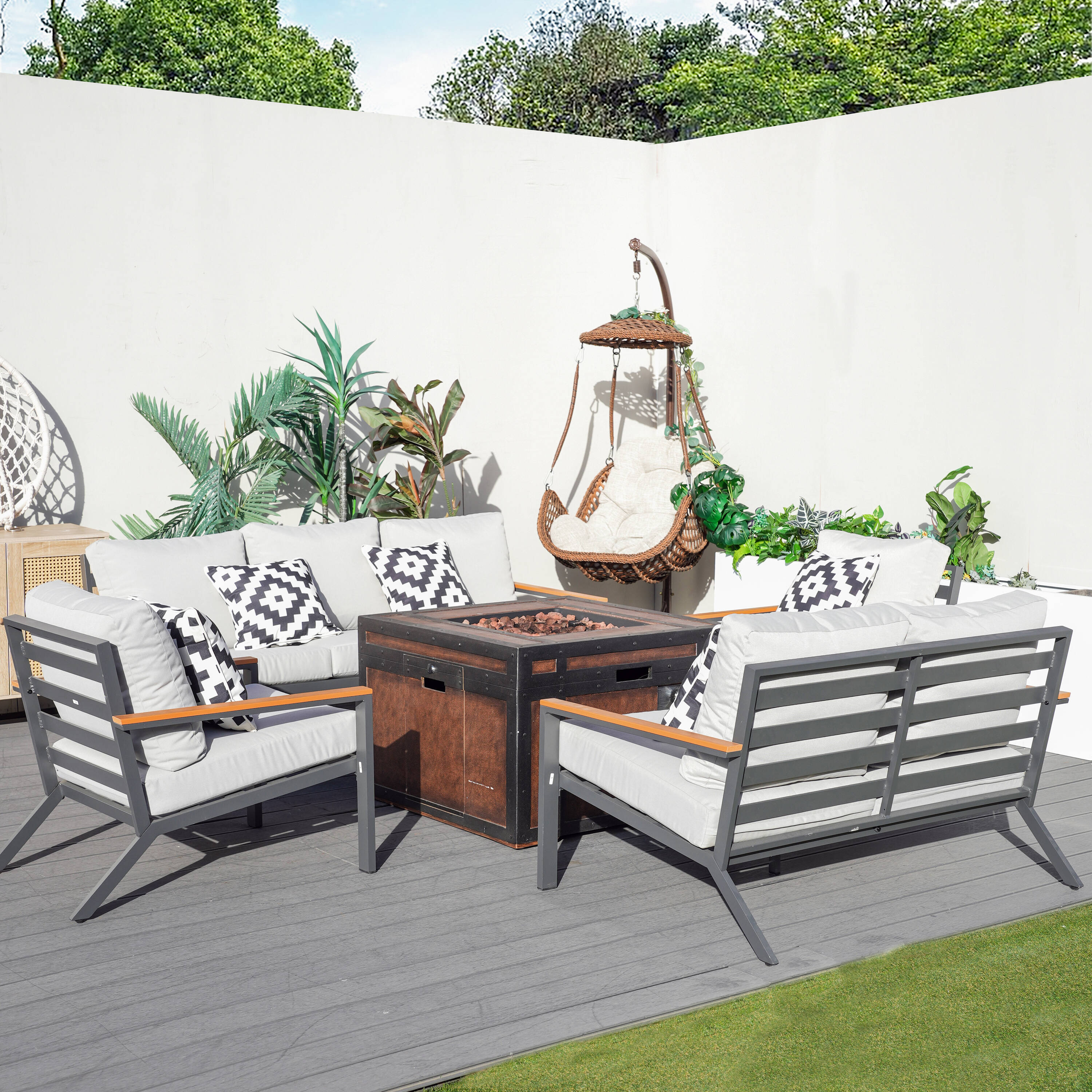 Direct Wicker DWG-2481&2354STBR Patio-Conversation-Sets - View #12