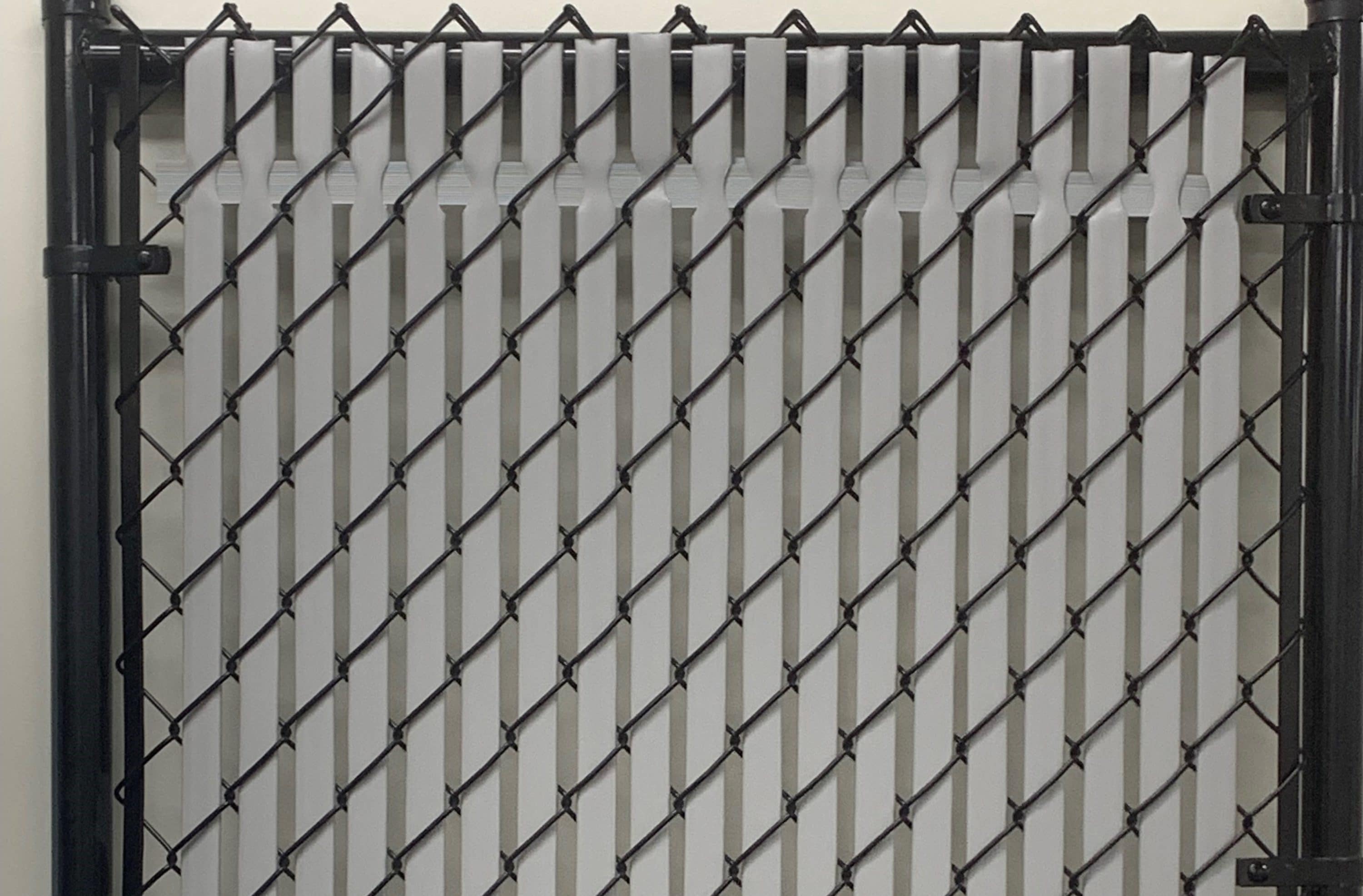 Chain Link Fence Privacy Slat for 6 FT High Fence Single Wall Bottom Lock Slat 