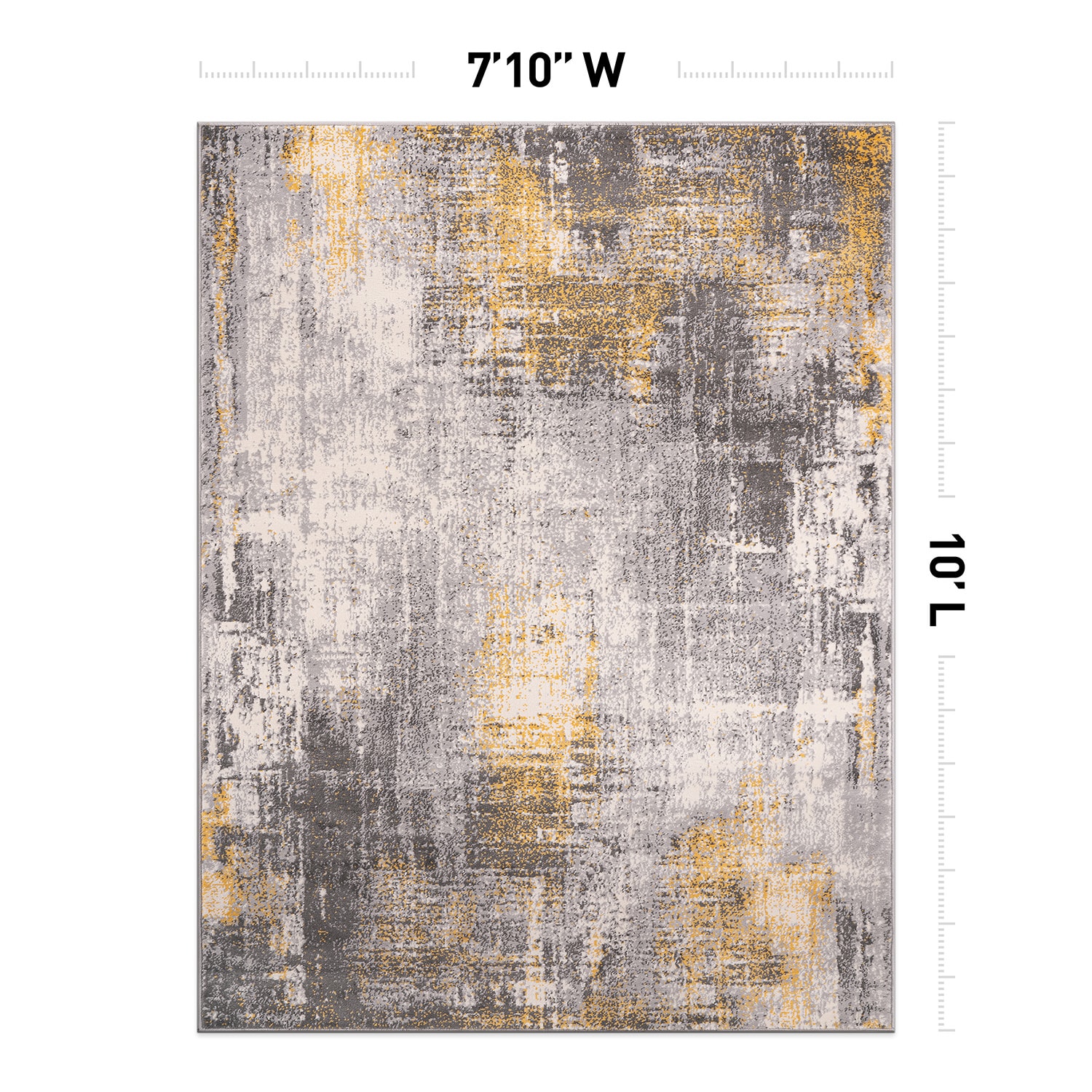 World Rug Gallery 4053YELLOW8X10 rugs - View #2