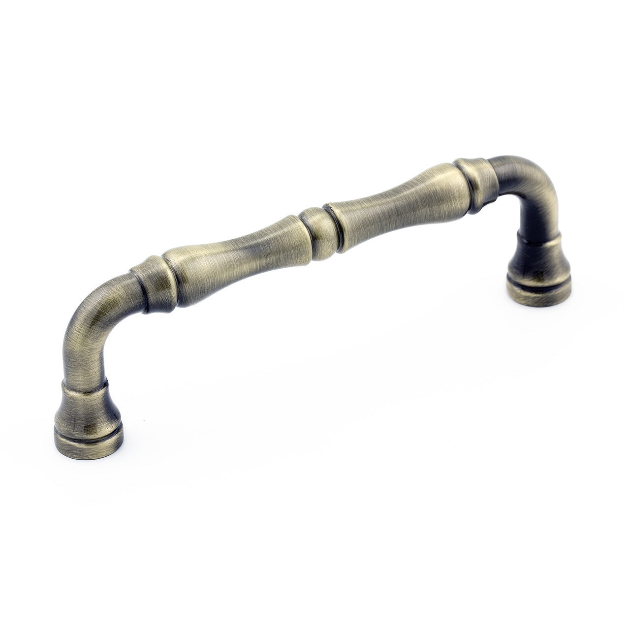 Richelieu BP74096AE Boucherville 3-3/4-in , 96mm Center to Center Antique English Cylindrical Handle