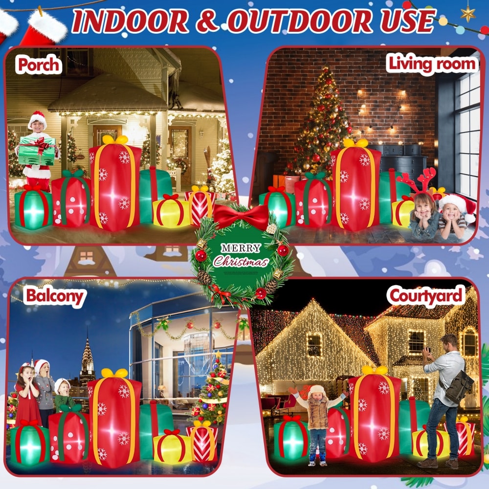 Danxilu C-PRESENT-001-8F Christmas-Inflatables - View #5