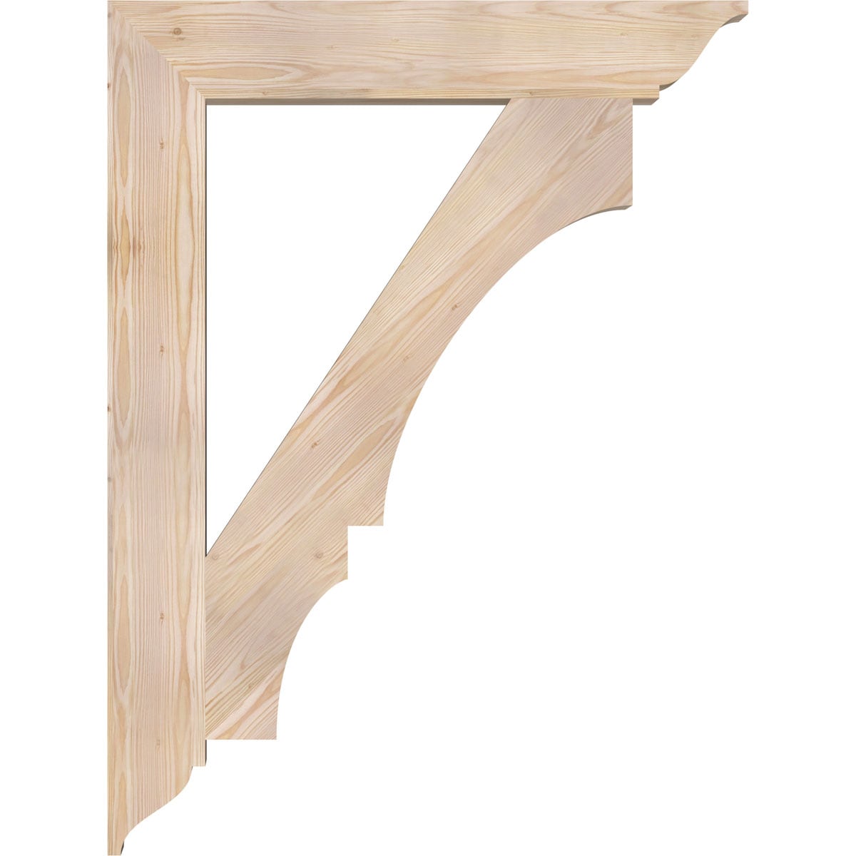 Ekena Millwork BKT06X36X48BOA01SDF Exterior-Brackets-Braces - View #3