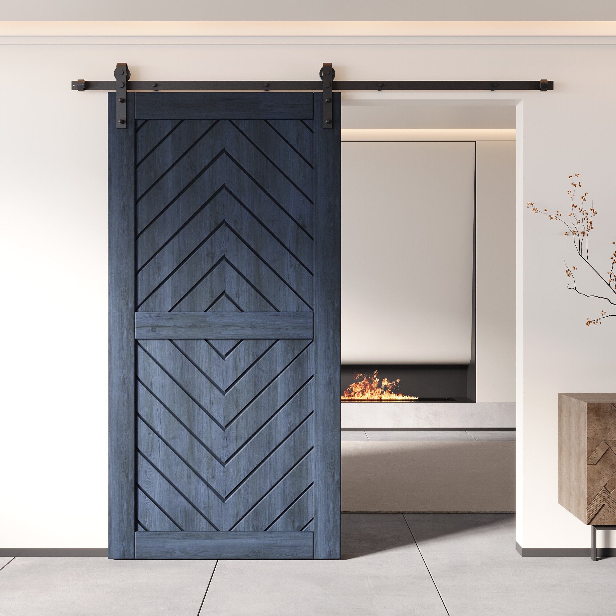 HOMACER JT2-3280-NA Barn-Doors - View #8