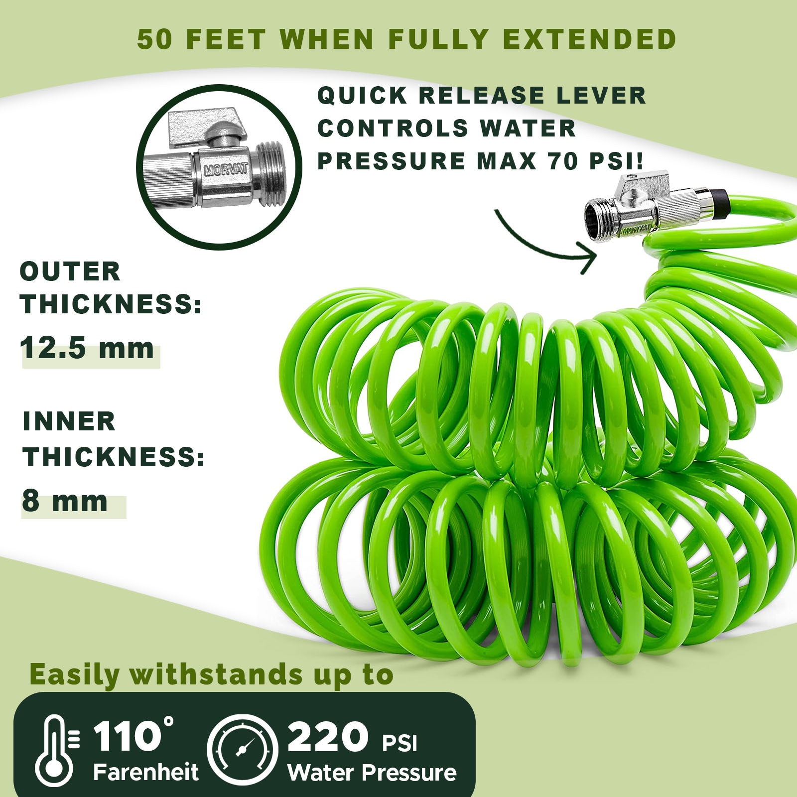 Morvat UHOSE-G-50 Water-Hoses - View #3