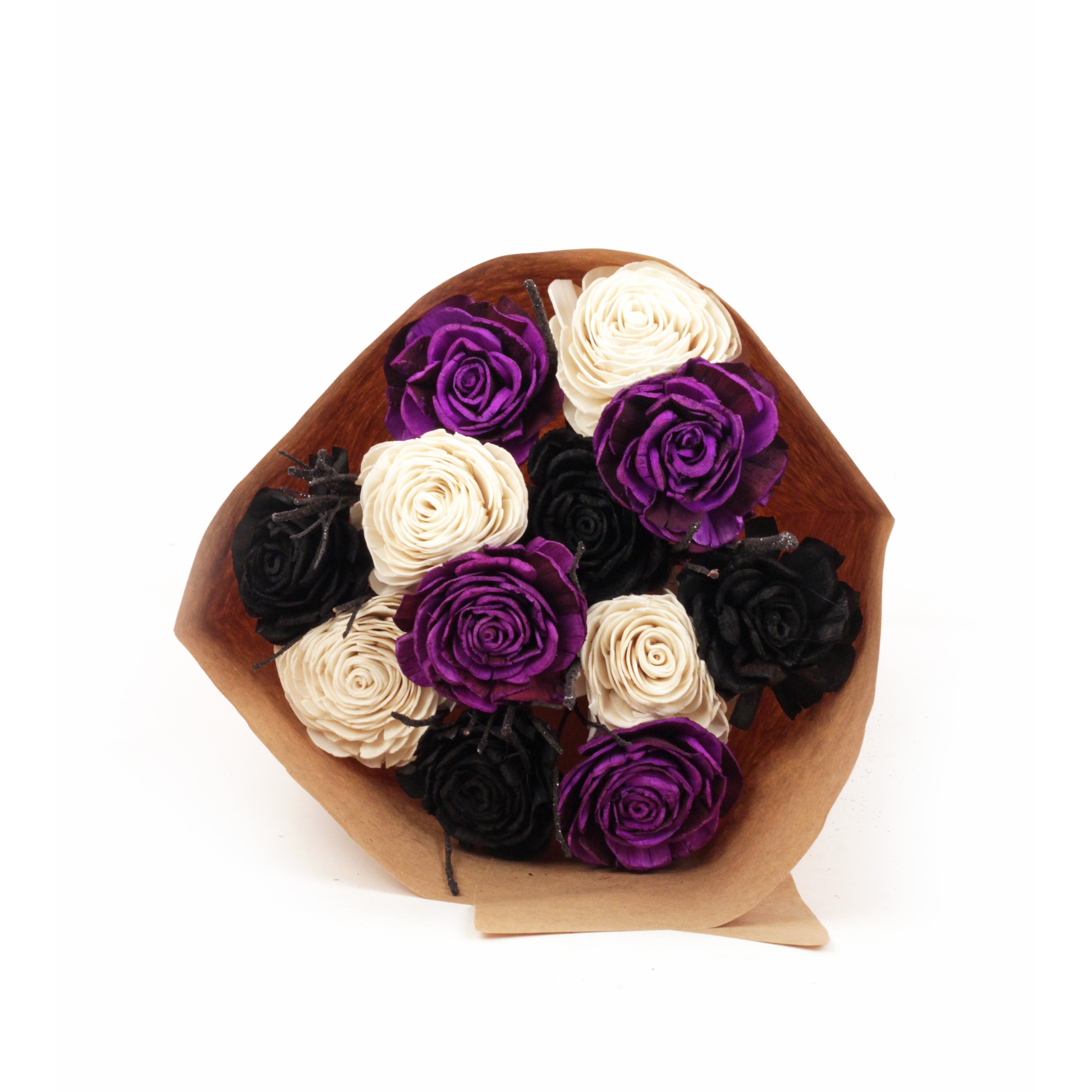 Omni Horticulture 2-in Dozen Roses Indoor Rose Artificial Flower L09499 ...