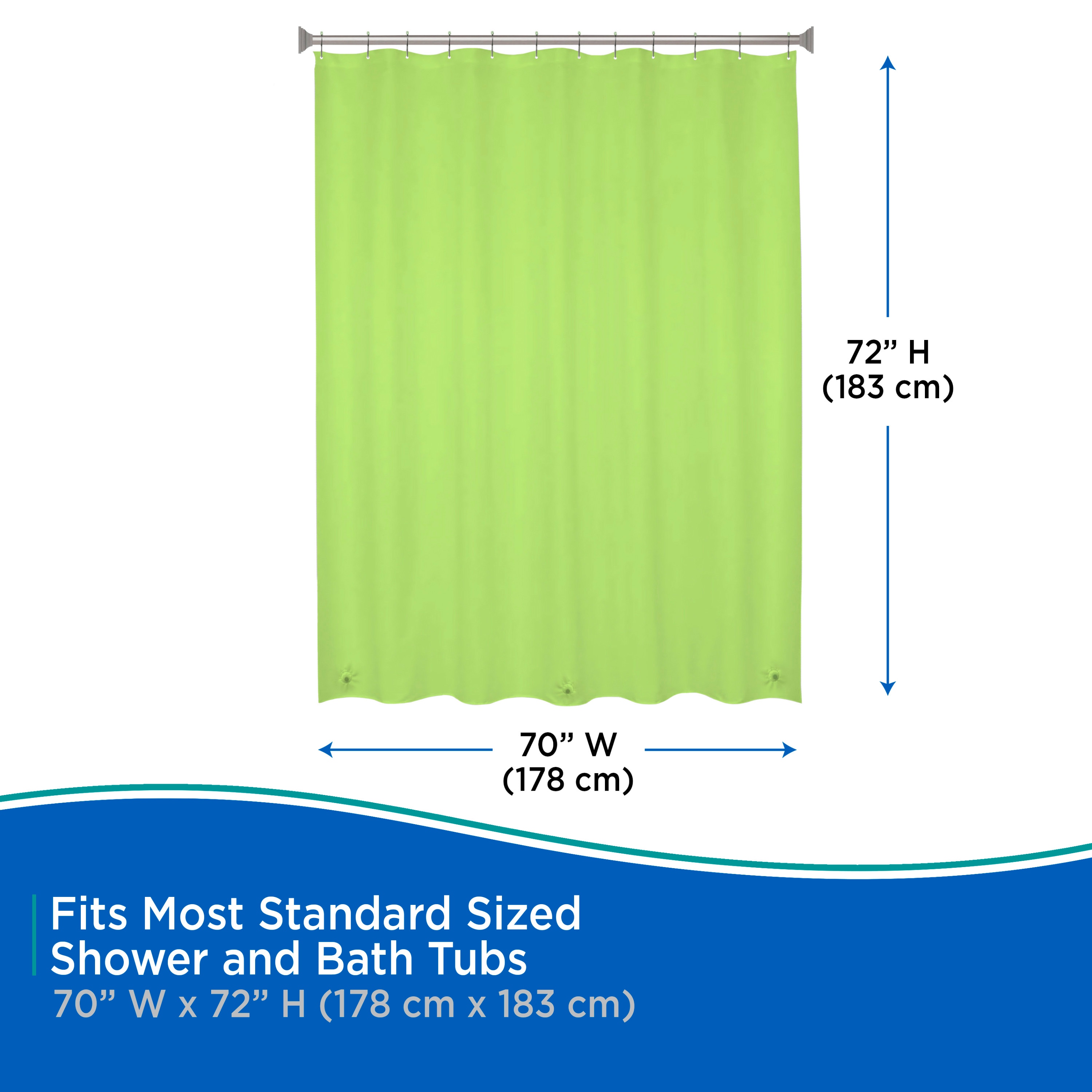 Kenney KN61703 Shower-Curtains-Liners - View #8