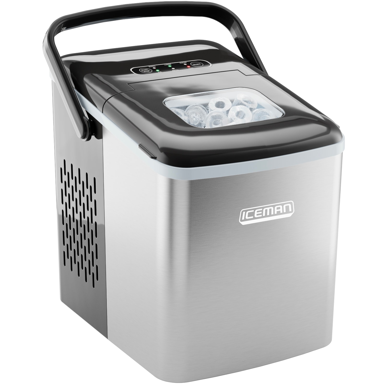 Frigidaire EFIC108-SILVER Counter top Portable, 26 lb per Day Ice Maker  Machine