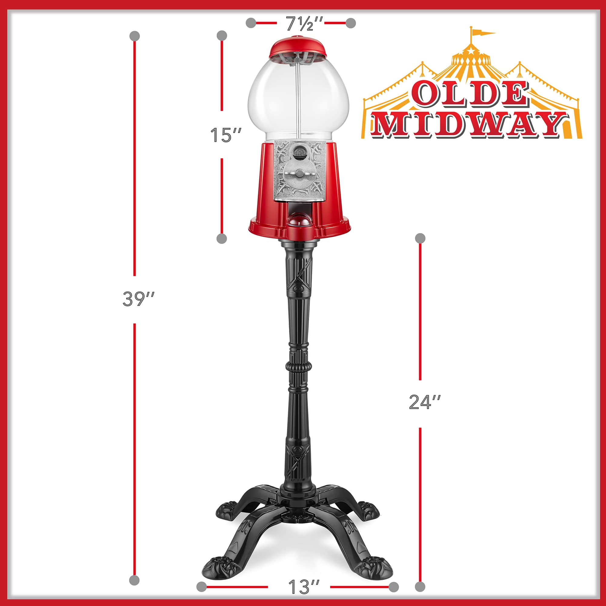 Olde Midway CON-GBL-336-RED Specialty-Small-Kitchen-Appliances - View #3