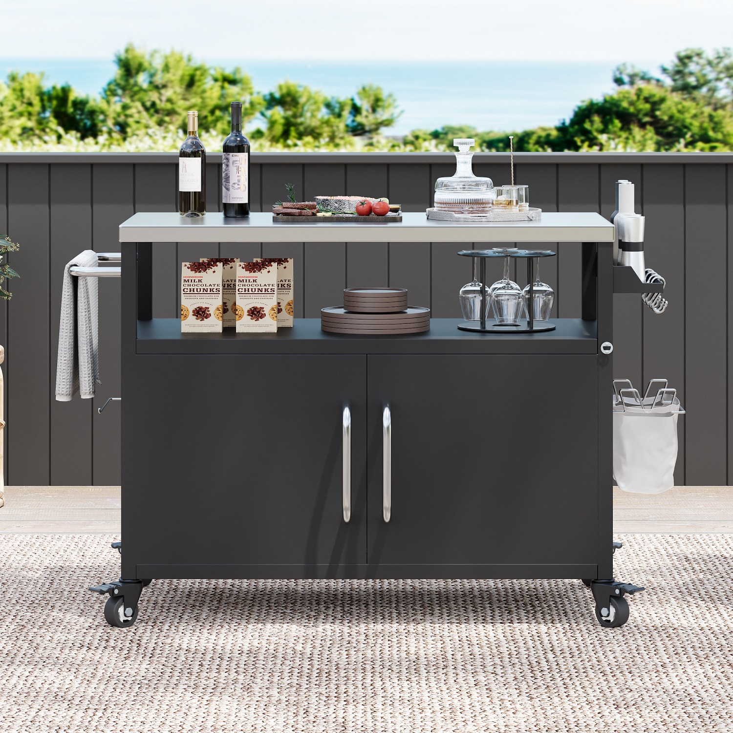 Streamdale Furniture N707P270779B Kitchen-Furniture - View #3