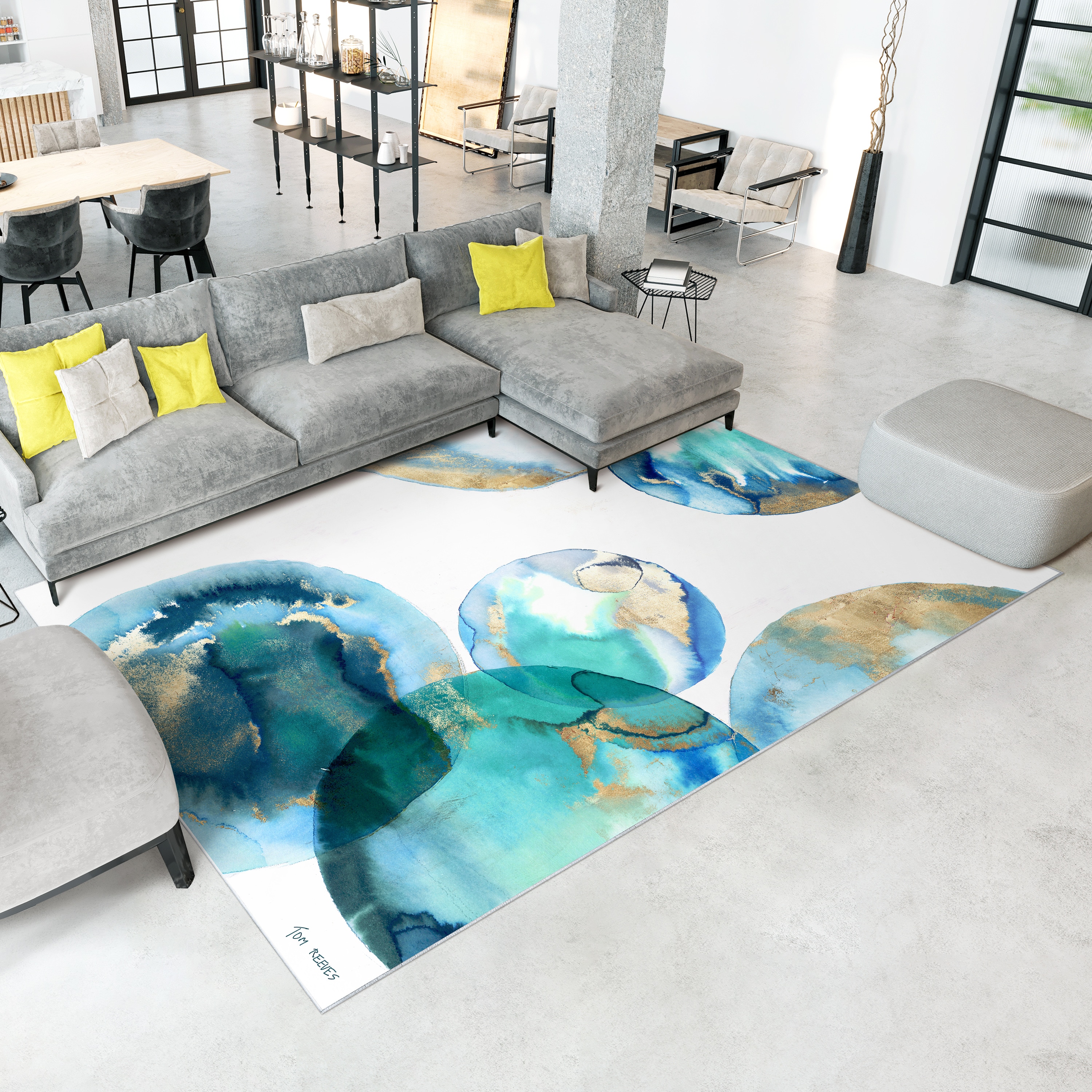 Empire Art Direct TDA-PI943-0810C2 rugs - View #2