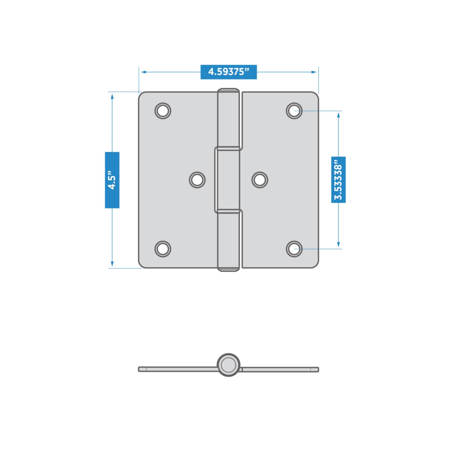 National Hardware N166-024 Gate-Hardware - View #6