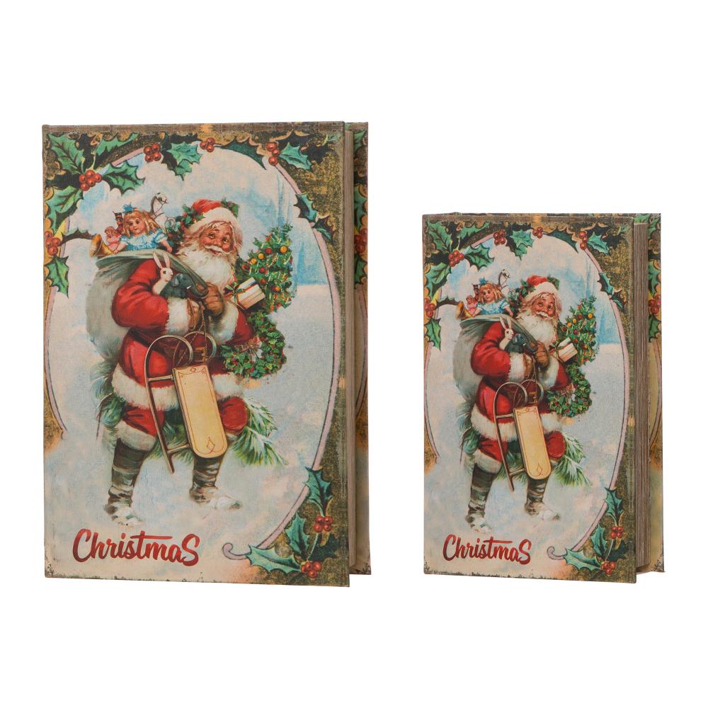 Glitzhome 2019900004 11.81-in (2-Pack) Christmas Decor