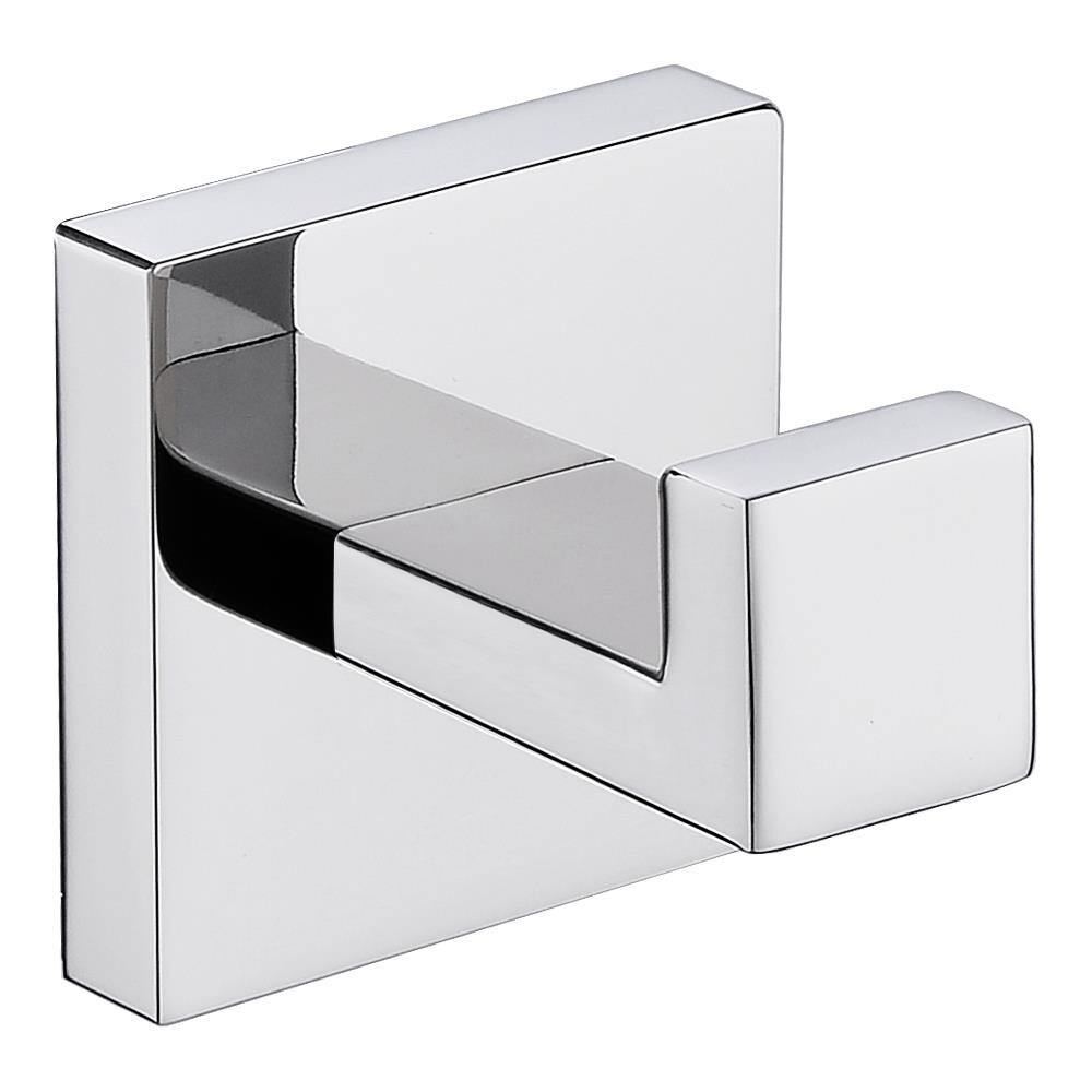 Lexora LRH14152PC Bagno Lucido Chrome Single -Hook Wall mount Towel Hook