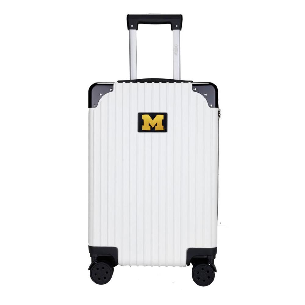 Mojo Licensing CLMCL210_WHITE 23.75 X 15.5 X 9.75 White Polycarbonate Hardshell Carry-on Bag (1-Bag)