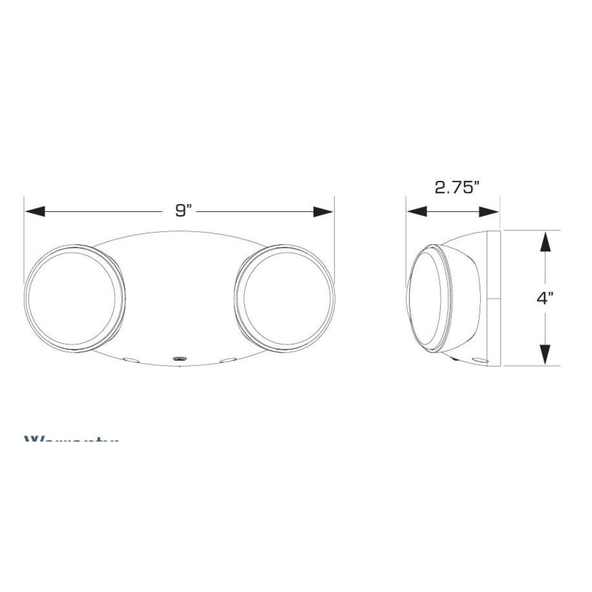 Progress Lighting PE2EU-30 Emergency-Exit-Lighting - View #2